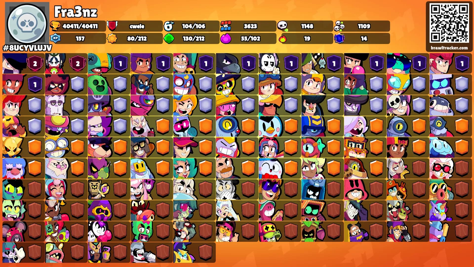 Fra3nz's Ranks