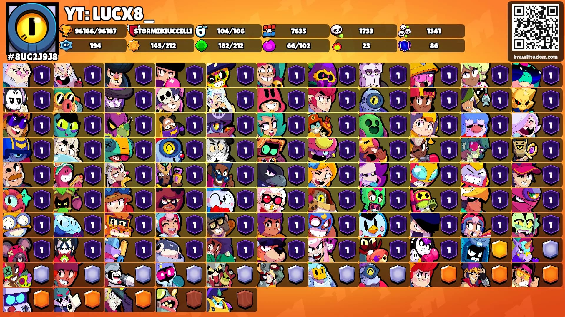YT: LUCX8_'s Ranks