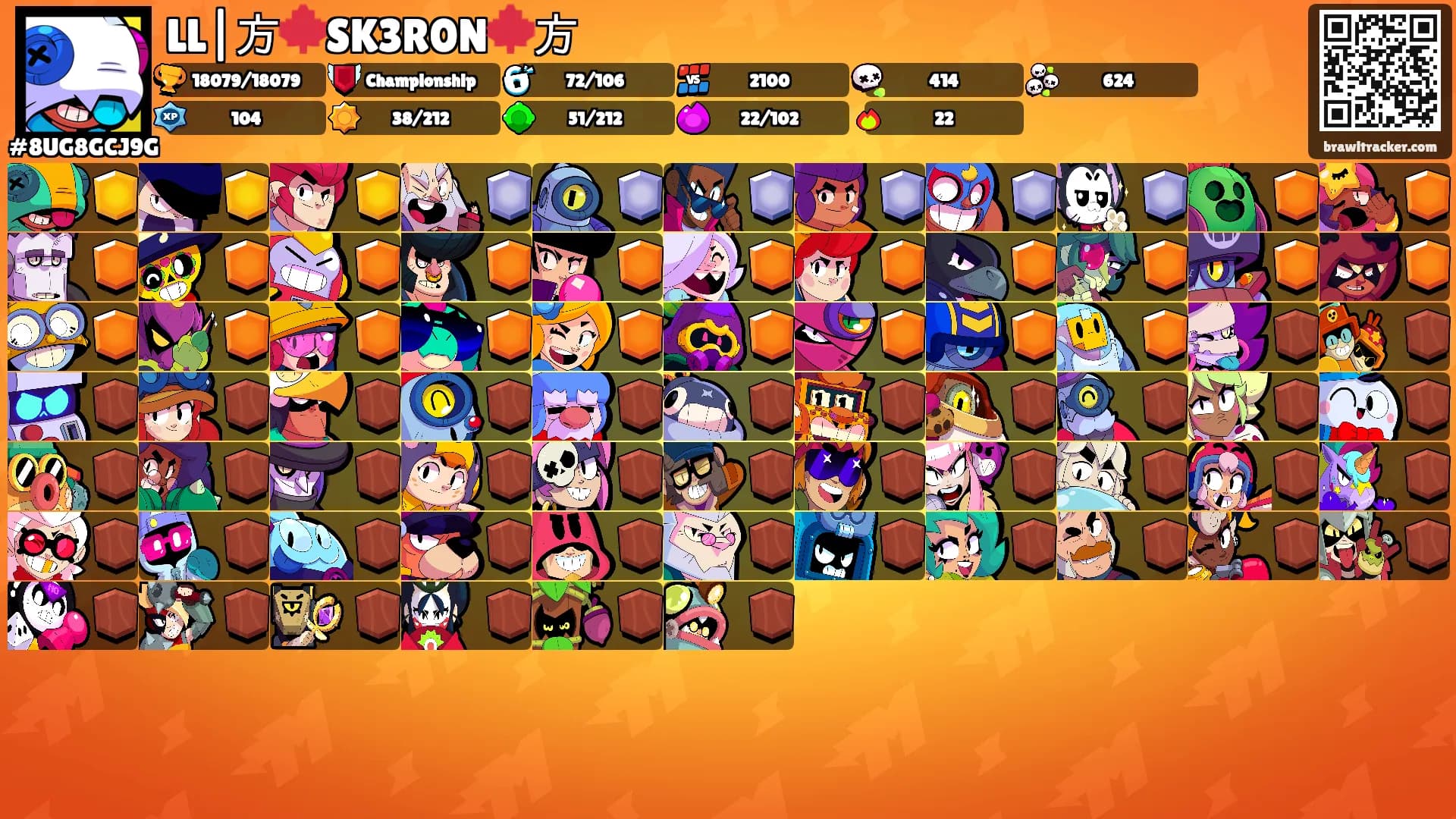 LL|方🍁SK3R0N🍁方's Ranks