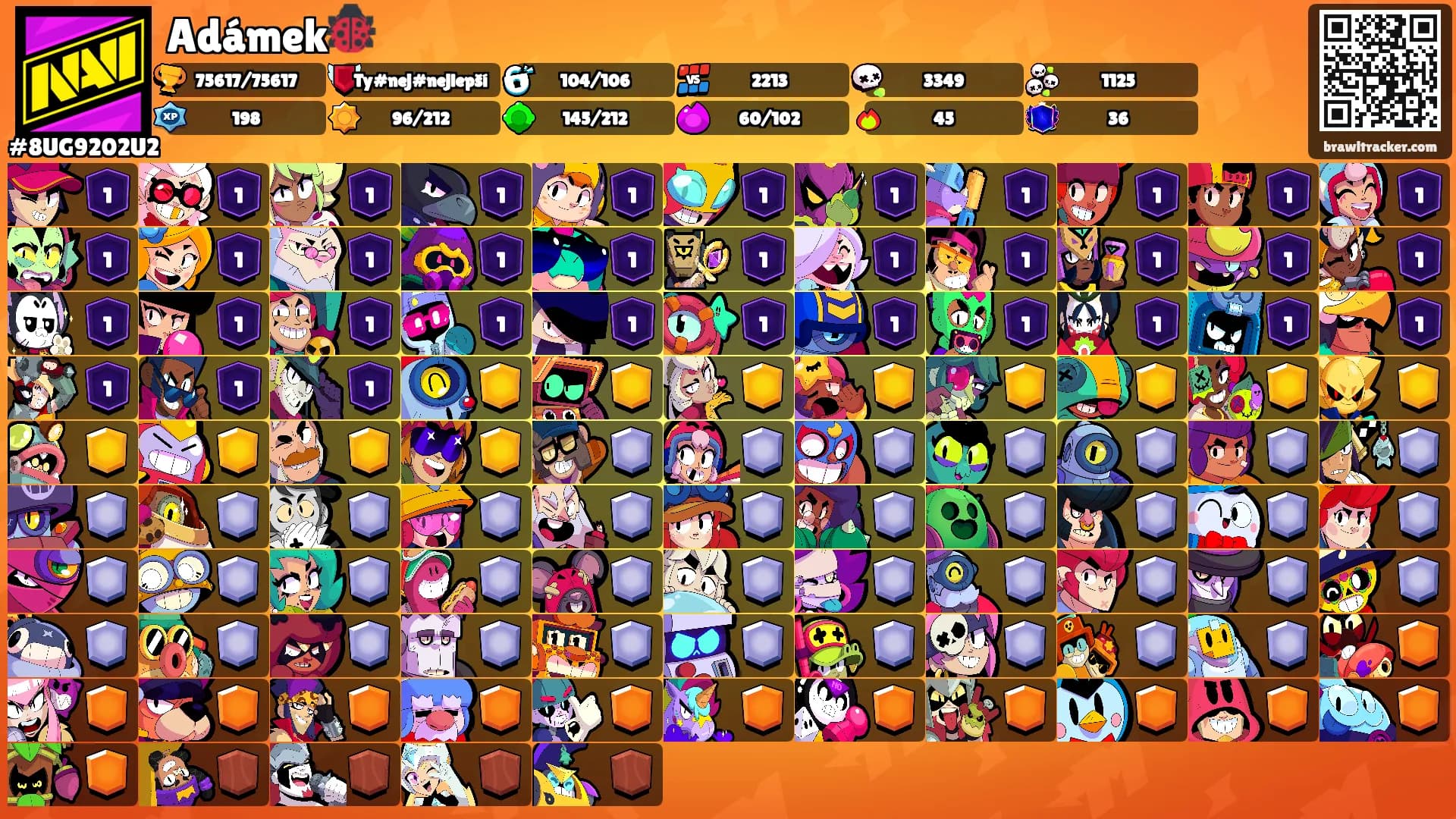 Adámek🐞's Ranks