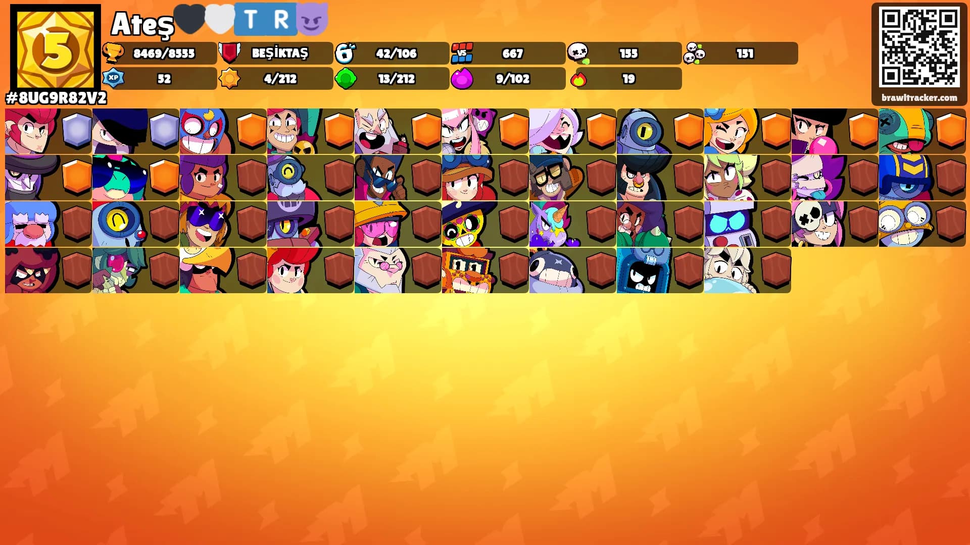 Ateş🖤🤍🇹🇷😈's Ranks