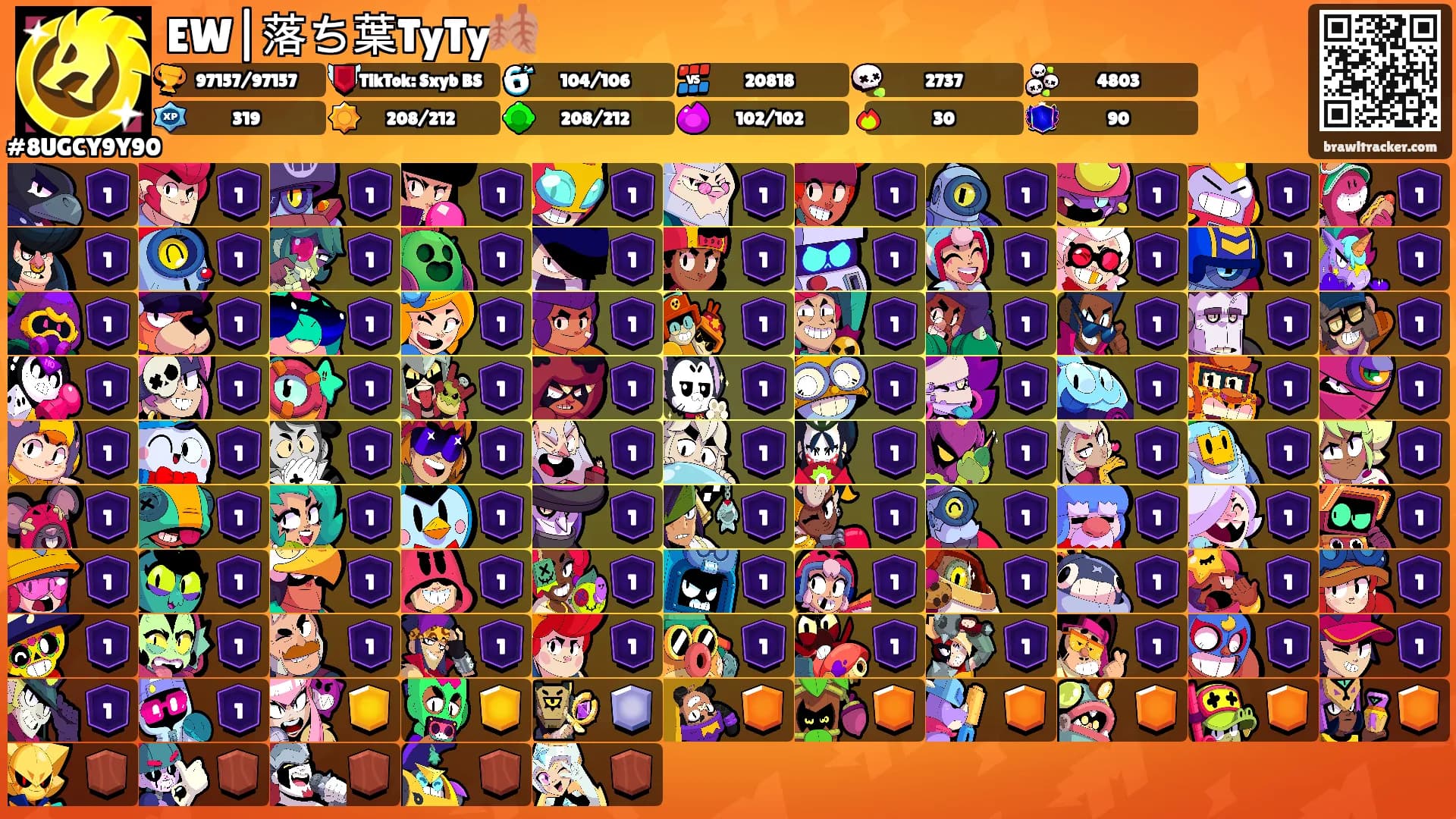 EW|落ち葉TyTy🍂's Ranks