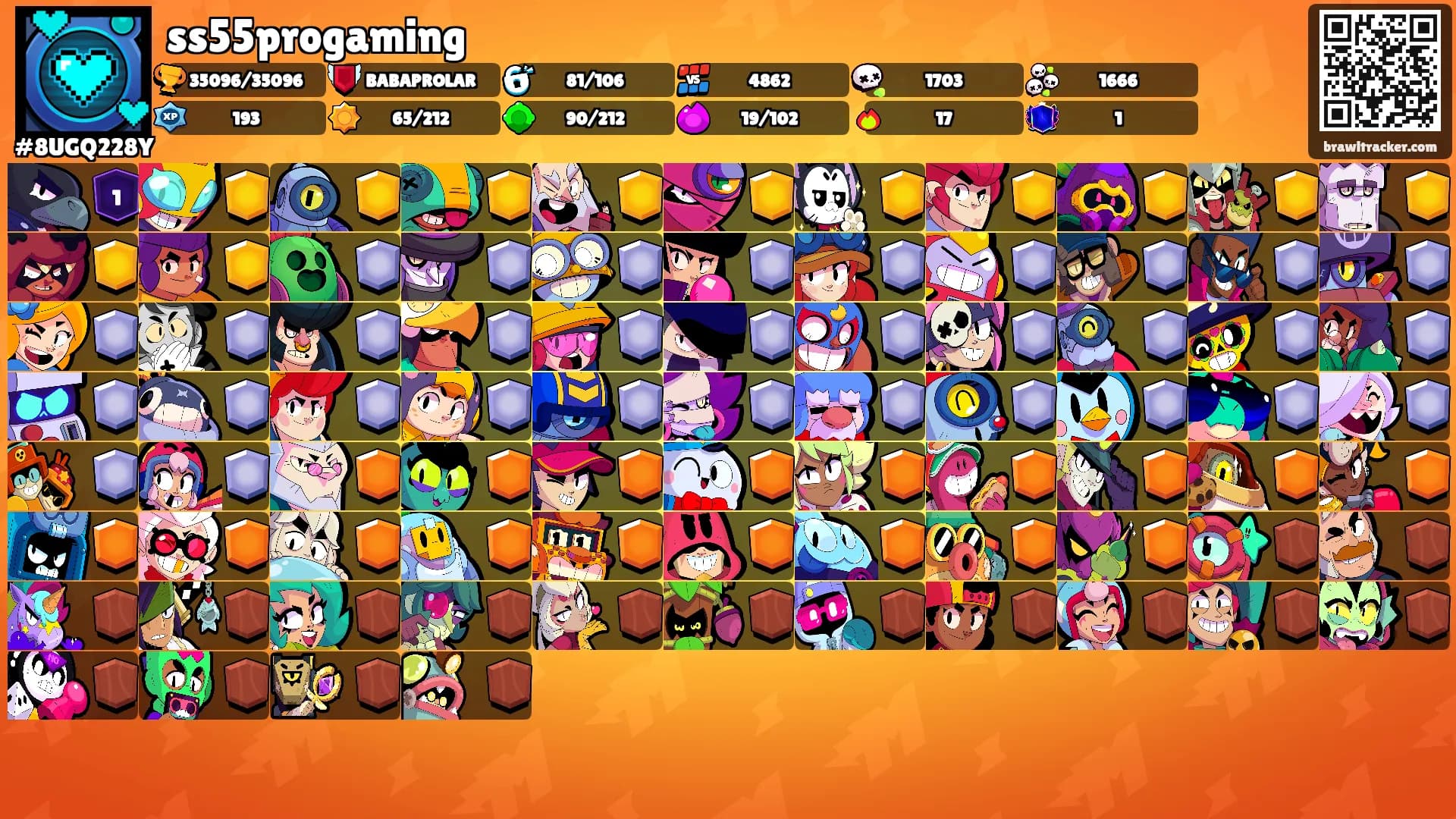 ss55progaming's Ranks