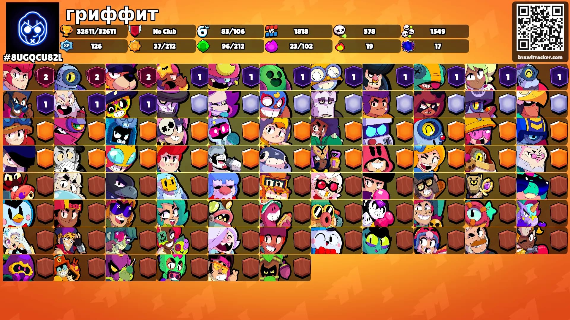 гриффит's Ranks