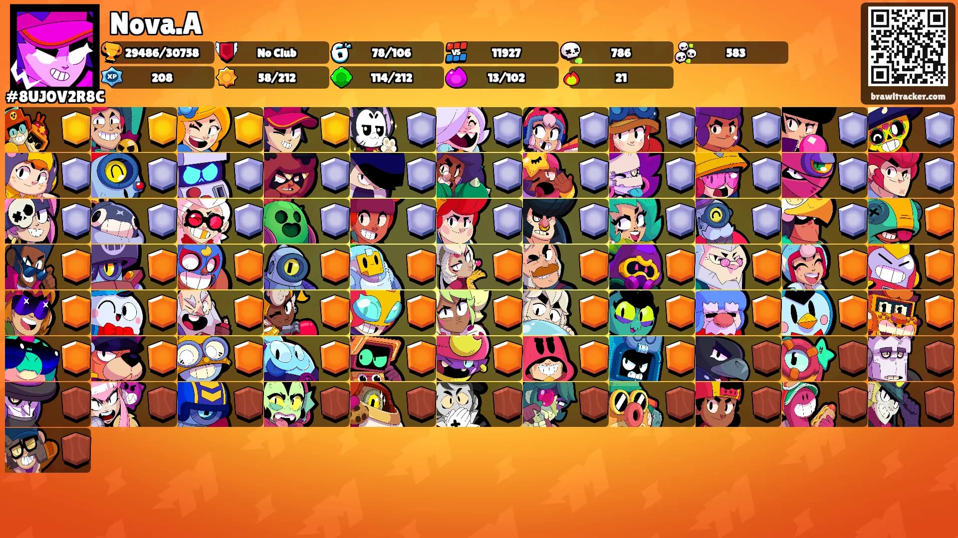 Nova.A's Ranks