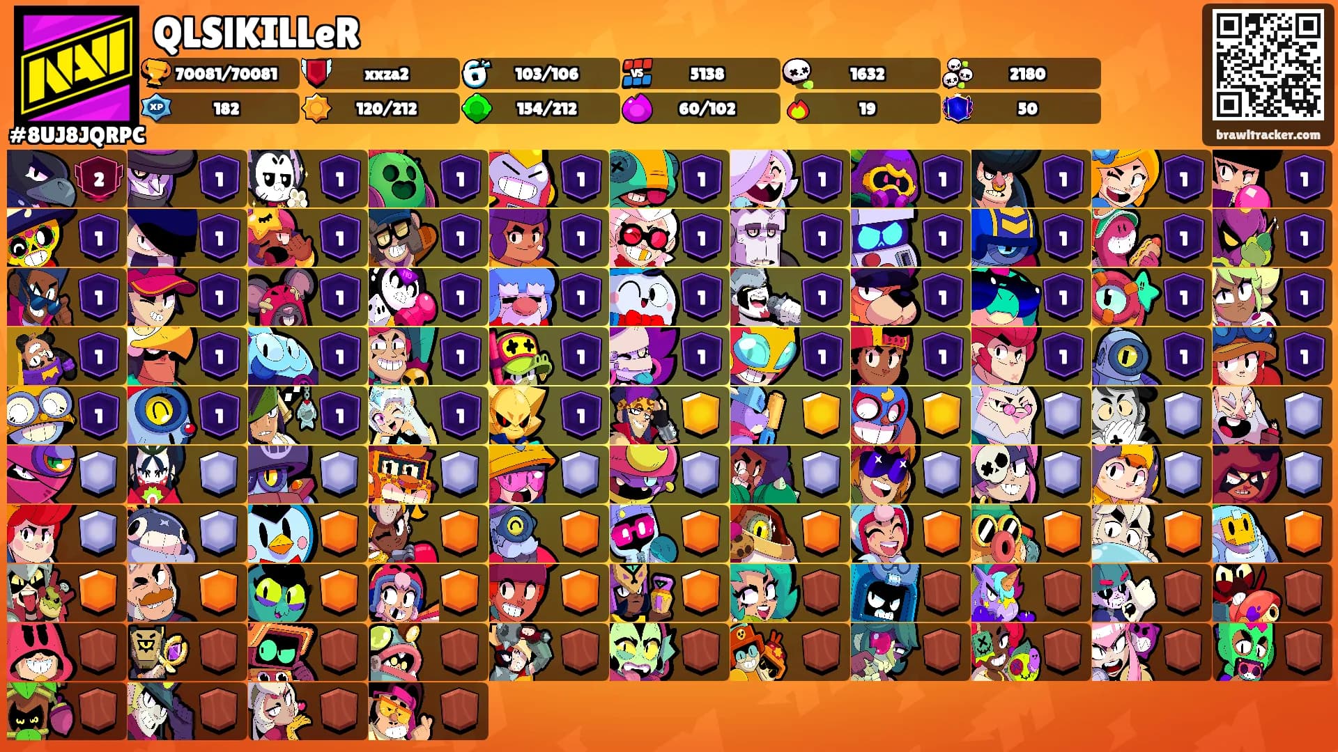 QLSlKILLeR's Ranks