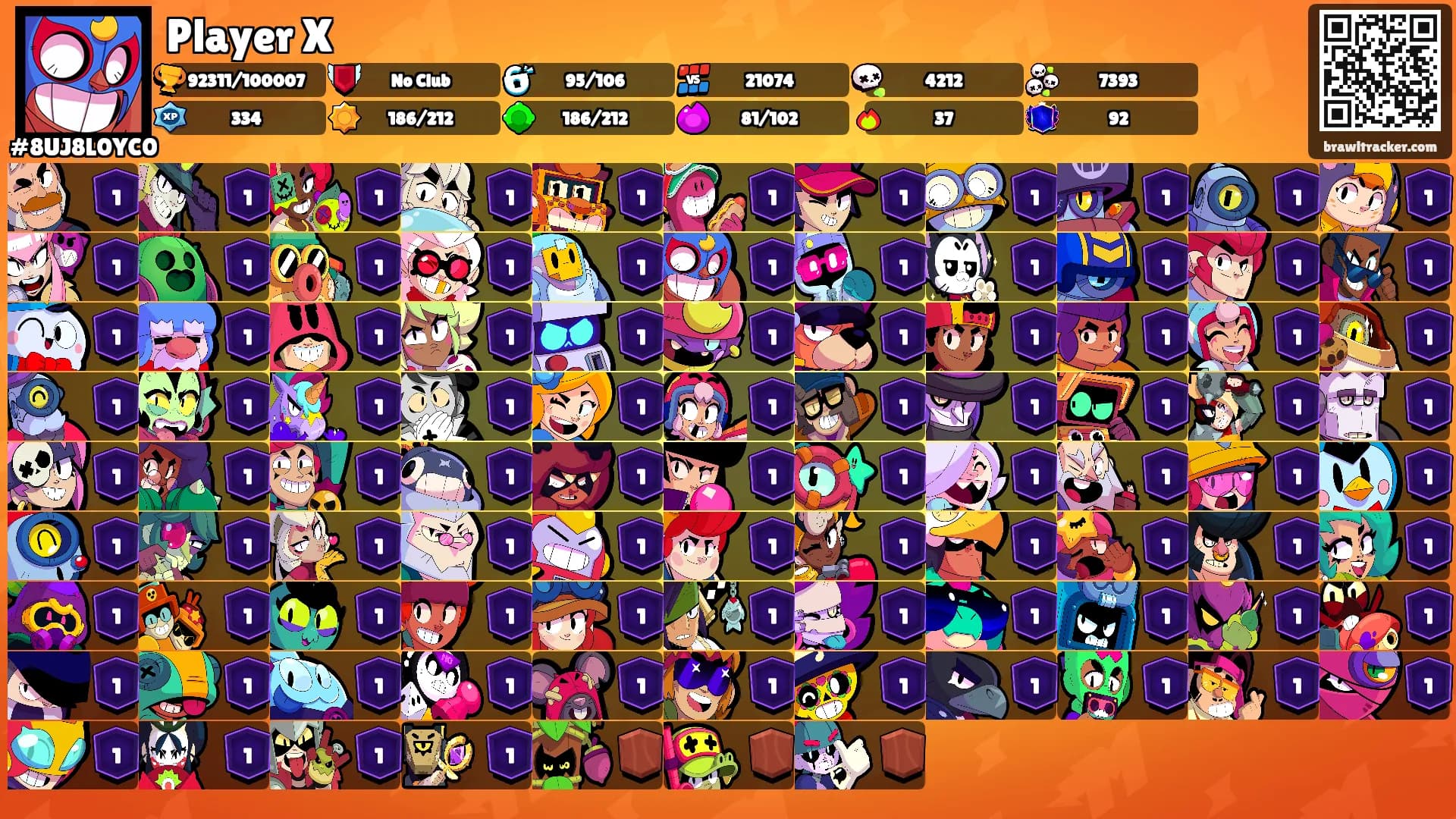 Player X's Ranks