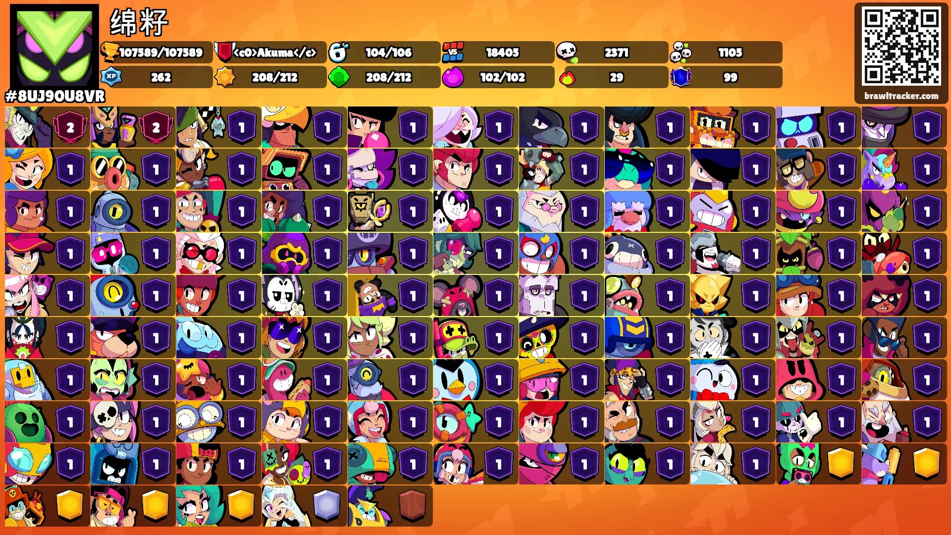 绵籽's Ranks