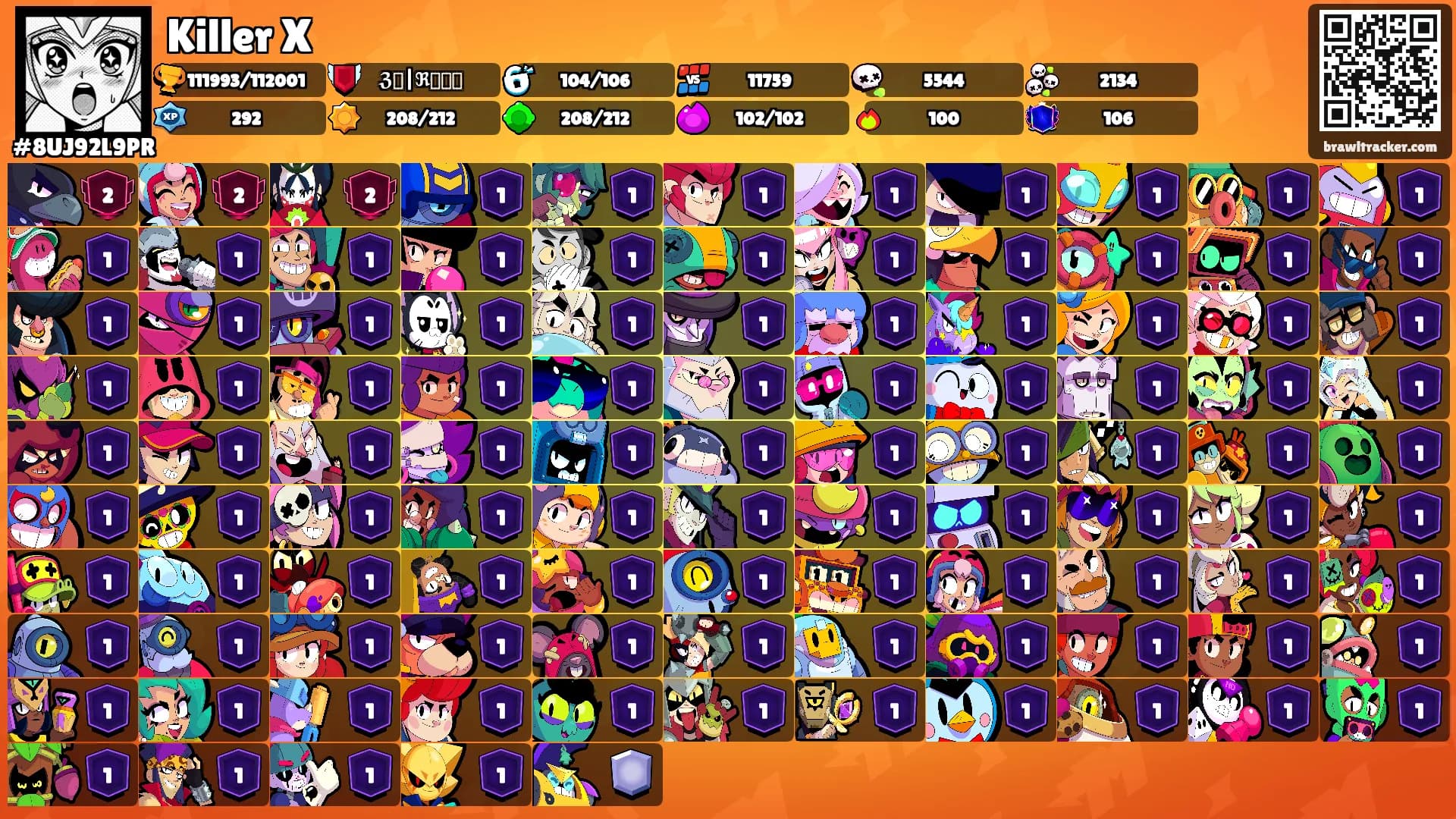 Killer X's Ranks