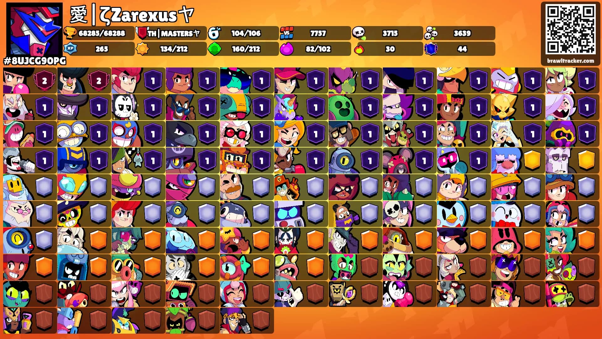 愛|ζZarexusヤ's Ranks