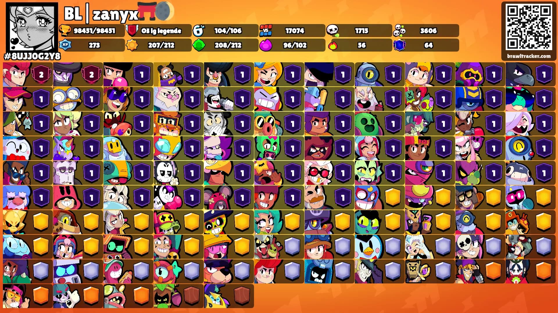 BL|zanyx⛩️🌒's Ranks