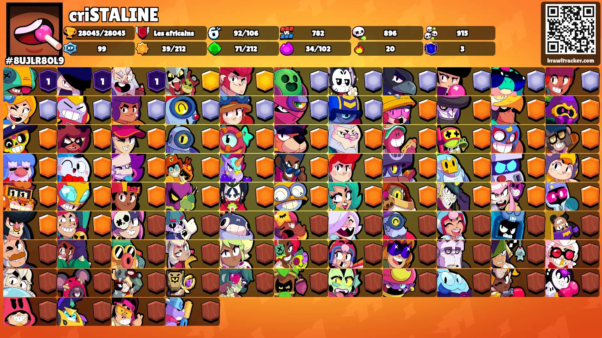 criSTALINE's Ranks