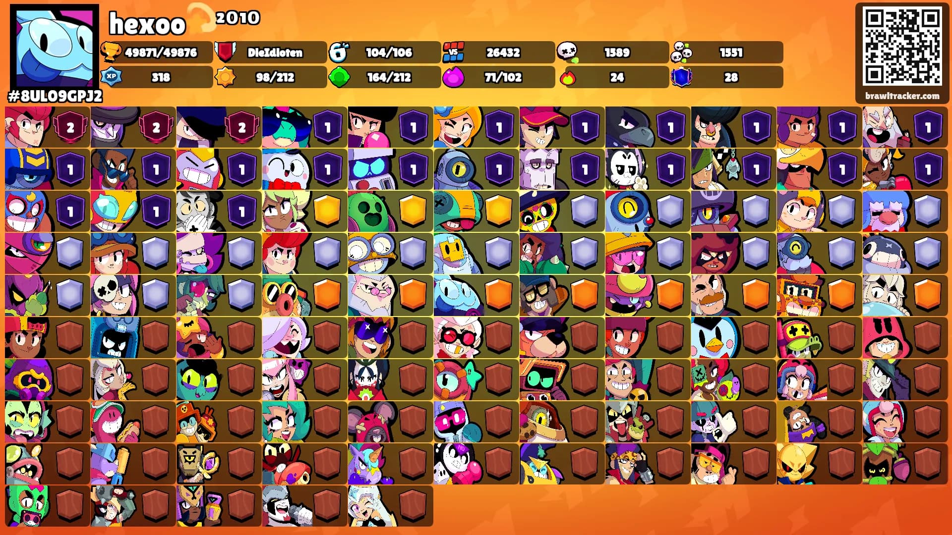 hexoo💫²⁰¹⁰'s Ranks