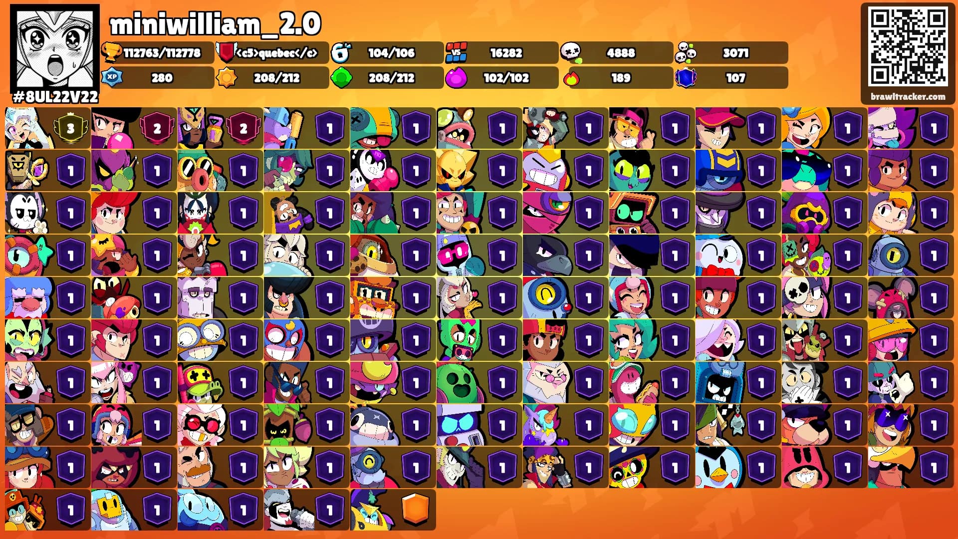 miniwilliam_2.0's Ranks