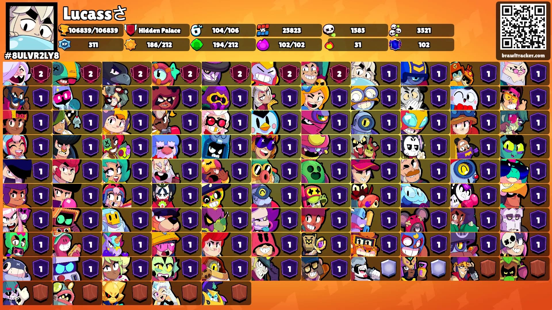 Lucassさ's Ranks