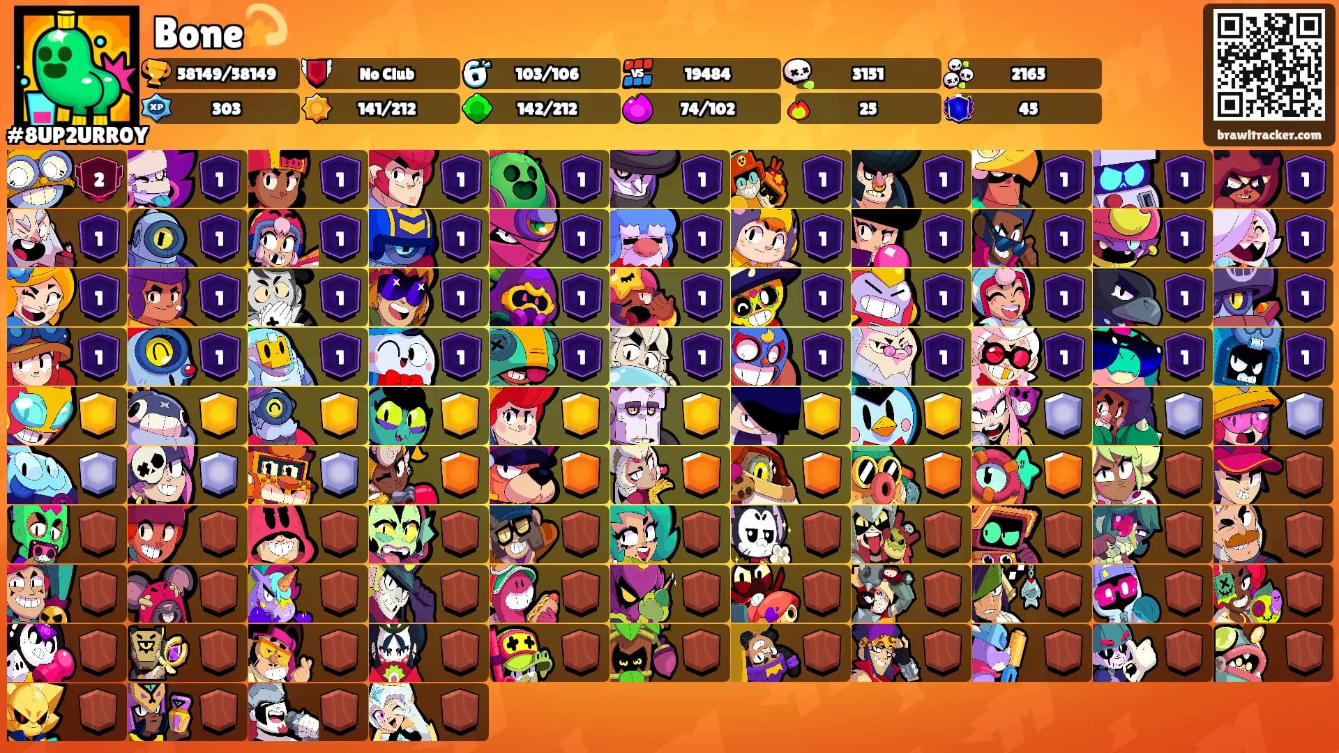 Bone💫's Ranks
