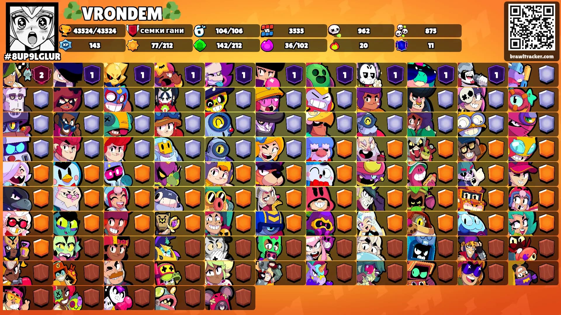 ♻️VRONDEM♻️'s Ranks