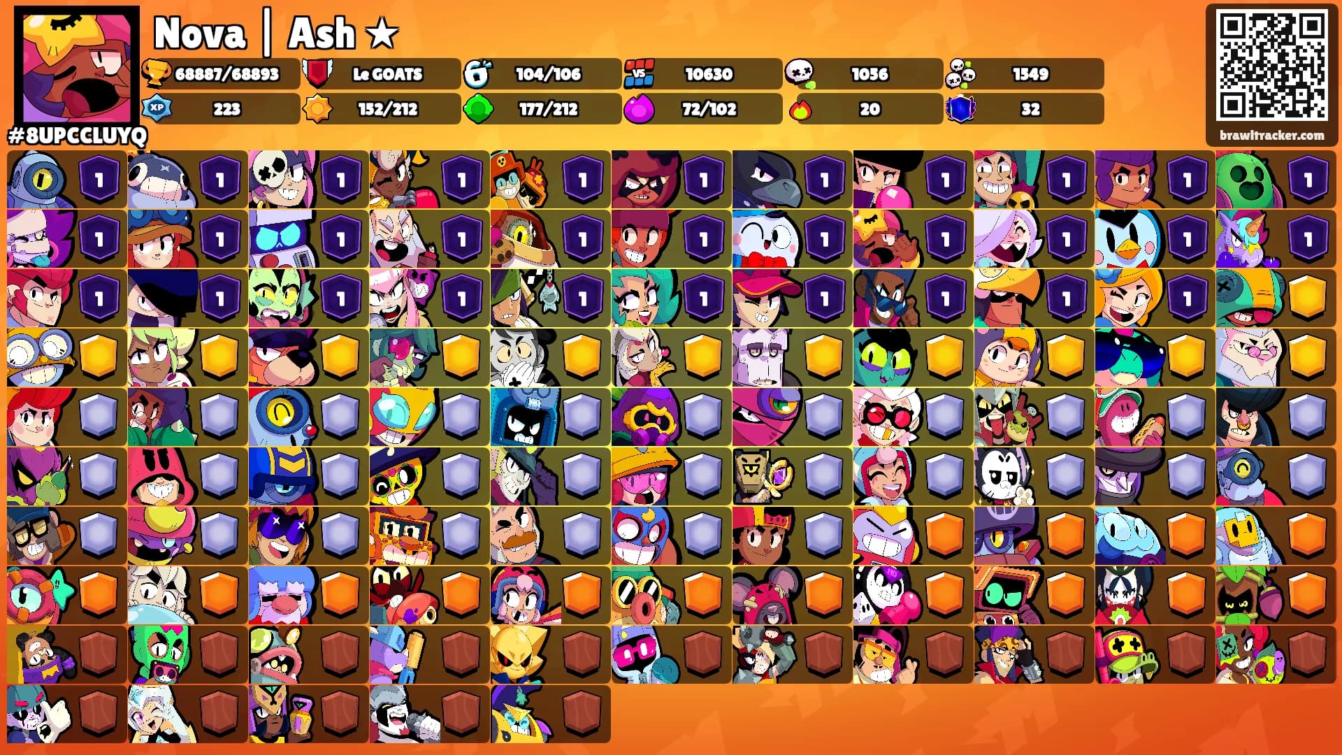 Nova | Ash ★'s Ranks