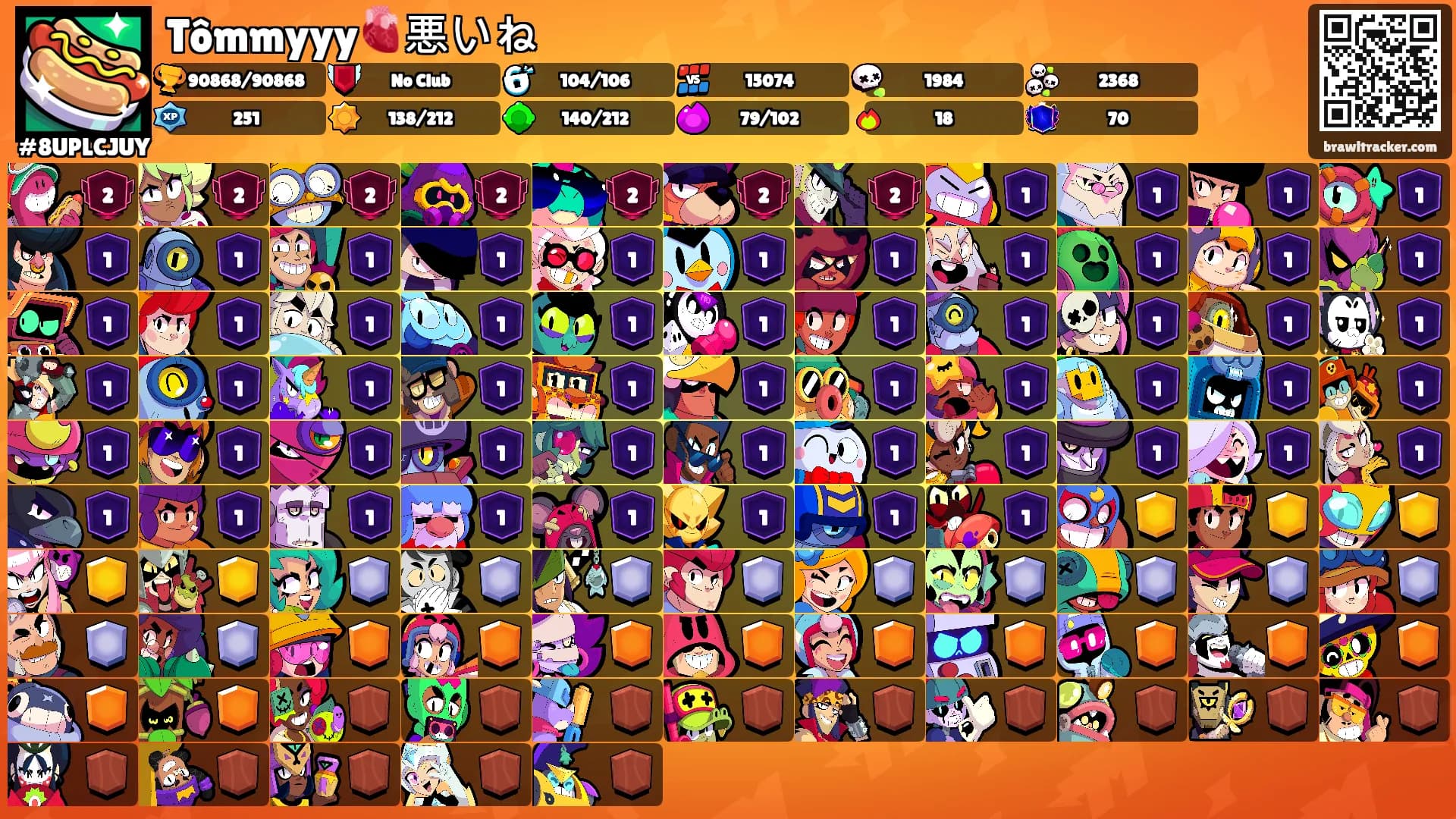 Tômmyyy🫀悪いね's Ranks