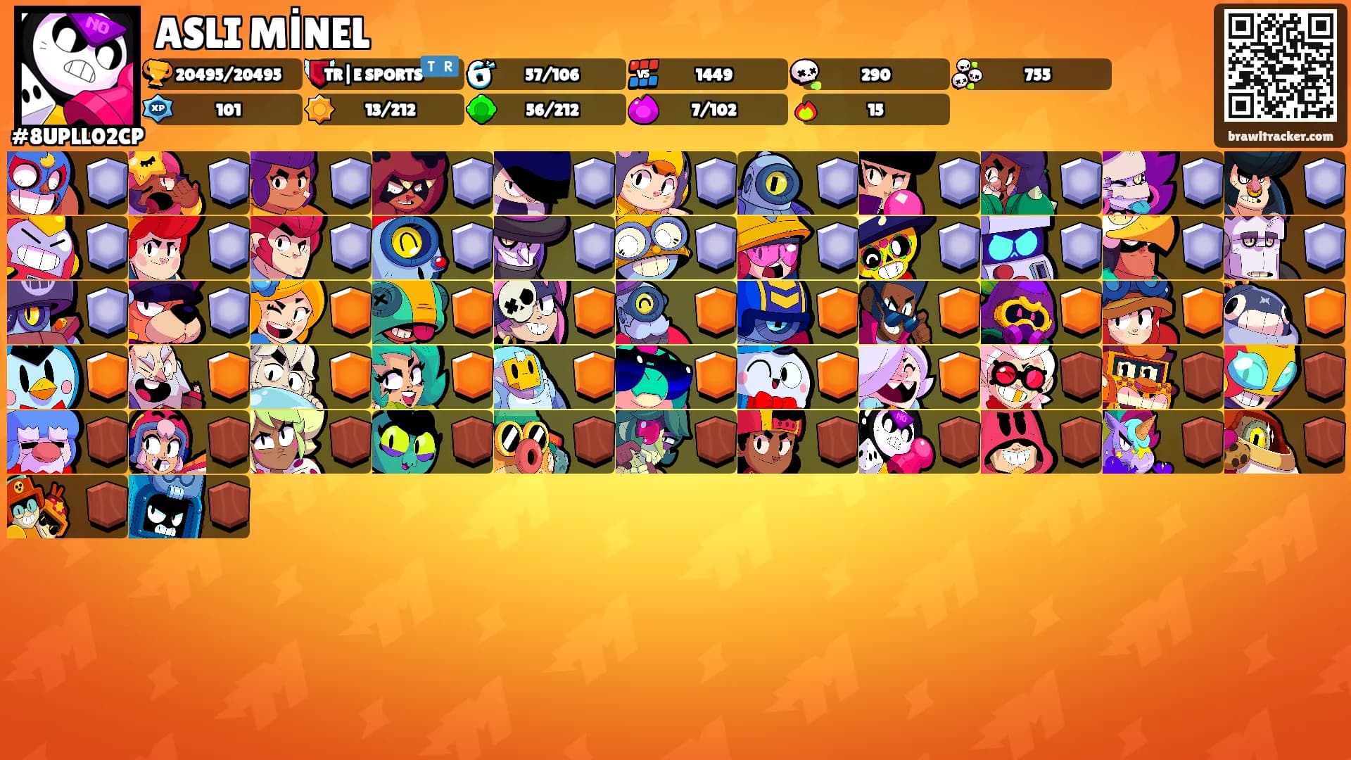 ASLI MİNEL's Ranks