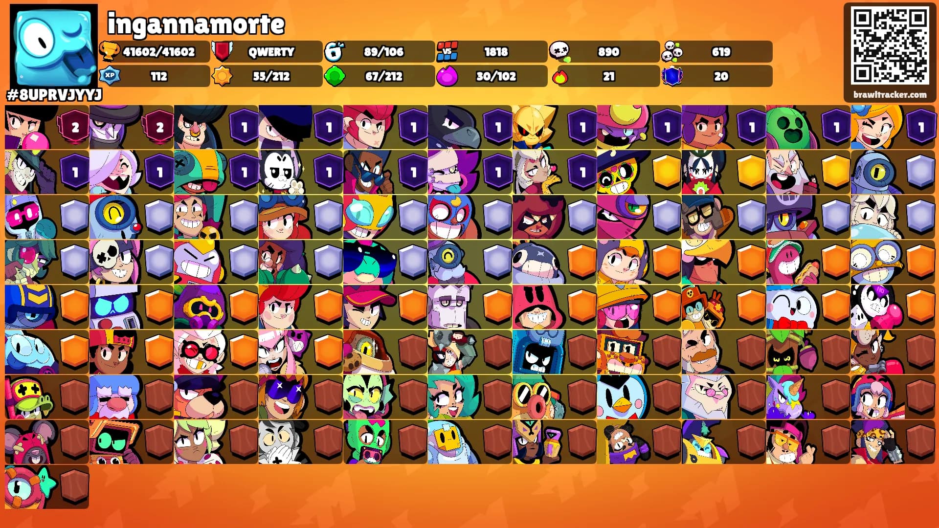 ingannamorte's Ranks