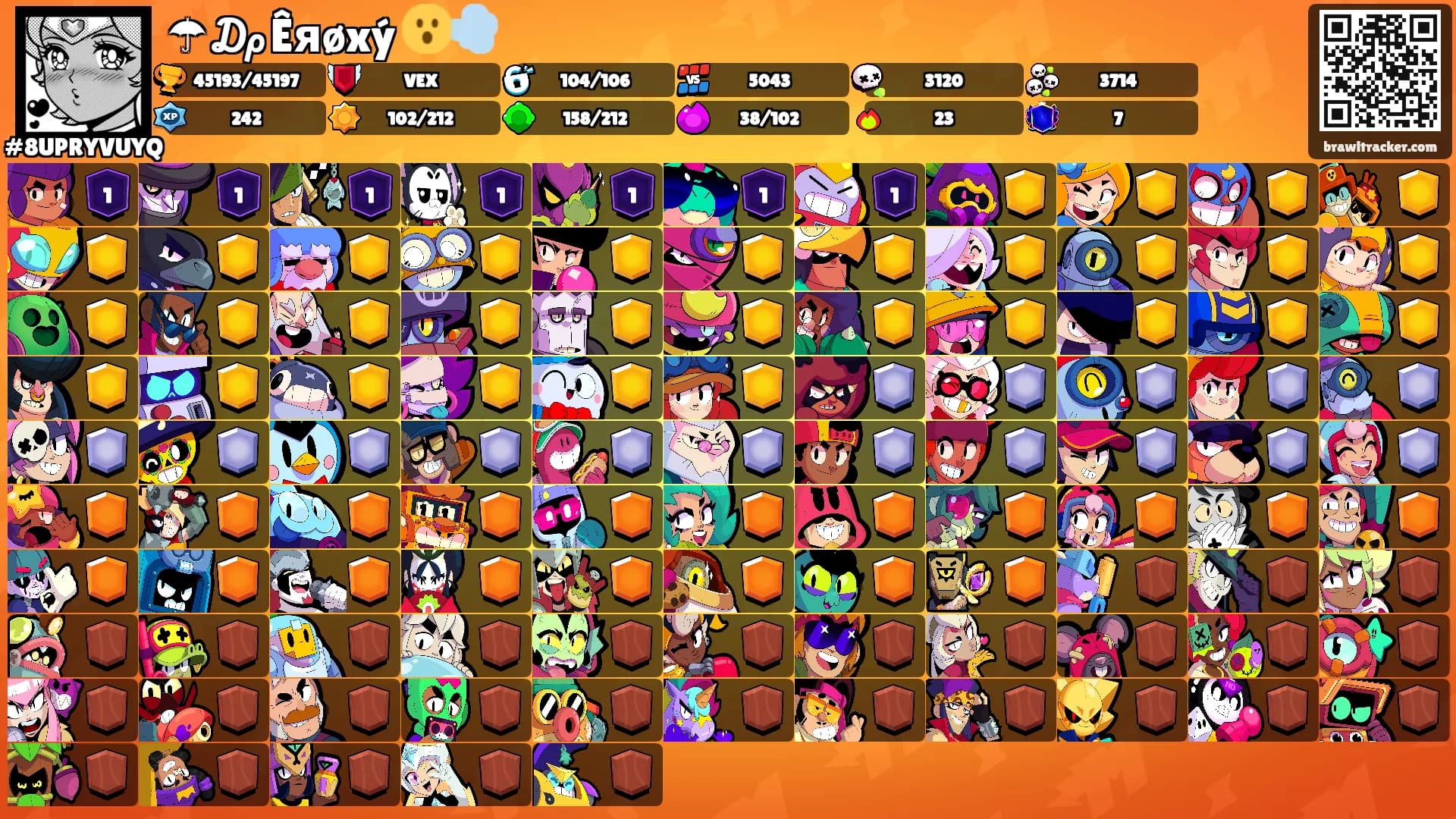 ☂₯Êяøxý᭄😮‍💨's Ranks