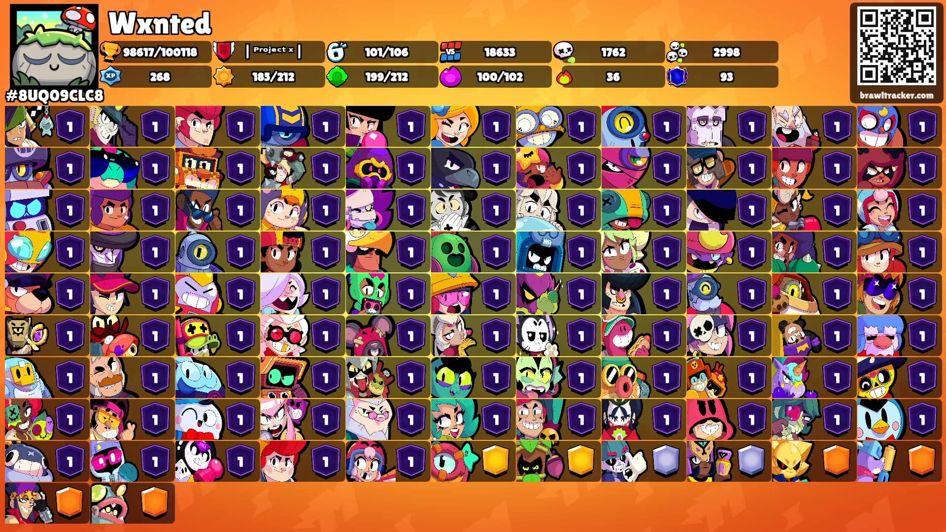 Wxnted's Ranks