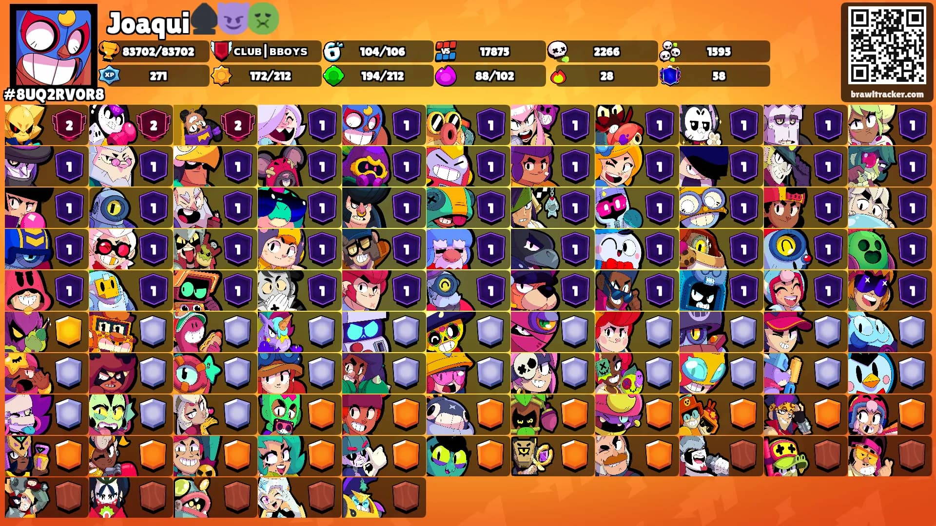 Joaqui♠️😈🤢's Ranks