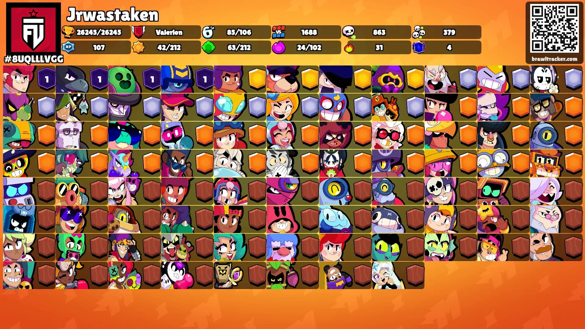 Jrwastaken's Ranks