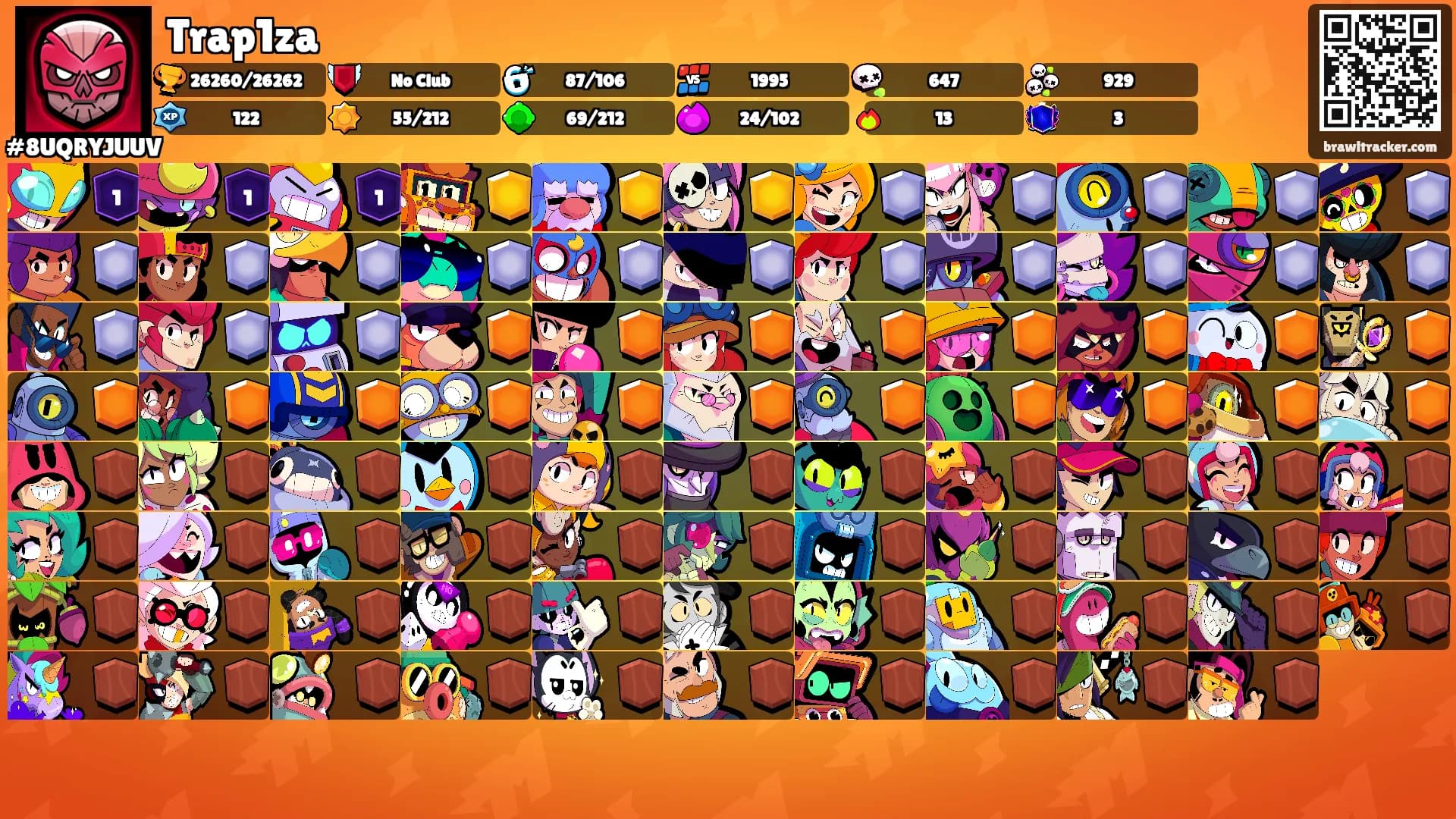 Trap1za's Ranks