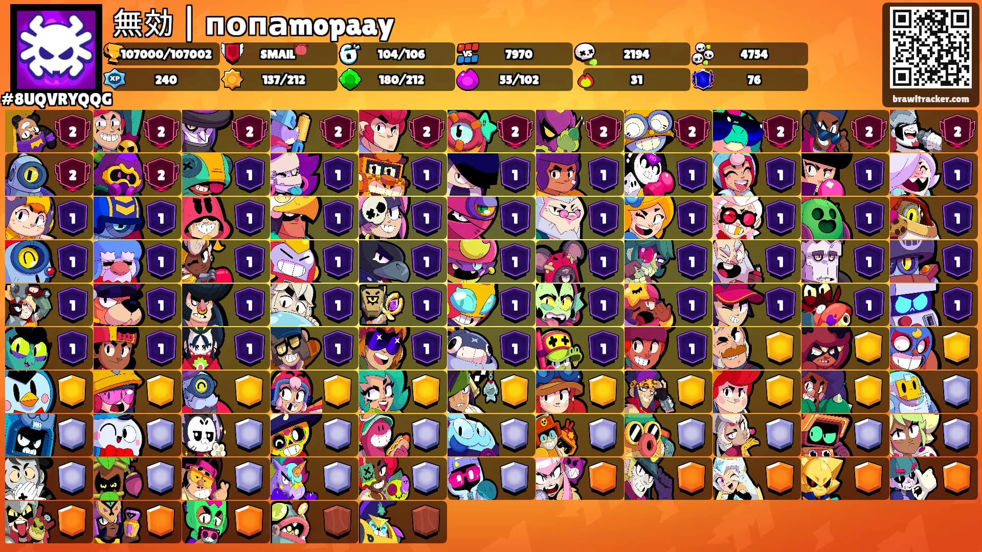無効 | попаmopaay's Ranks