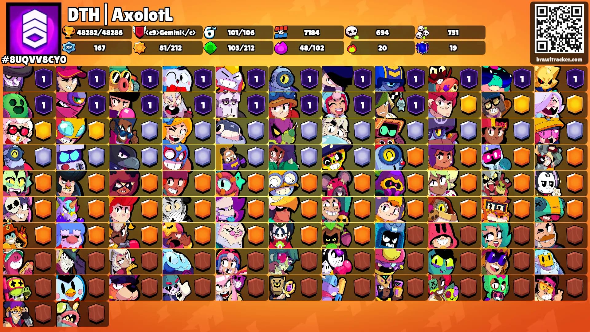 DTH|AxolotL's Ranks
