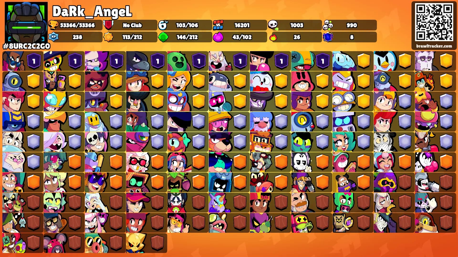 DaRk_AngeL's Ranks