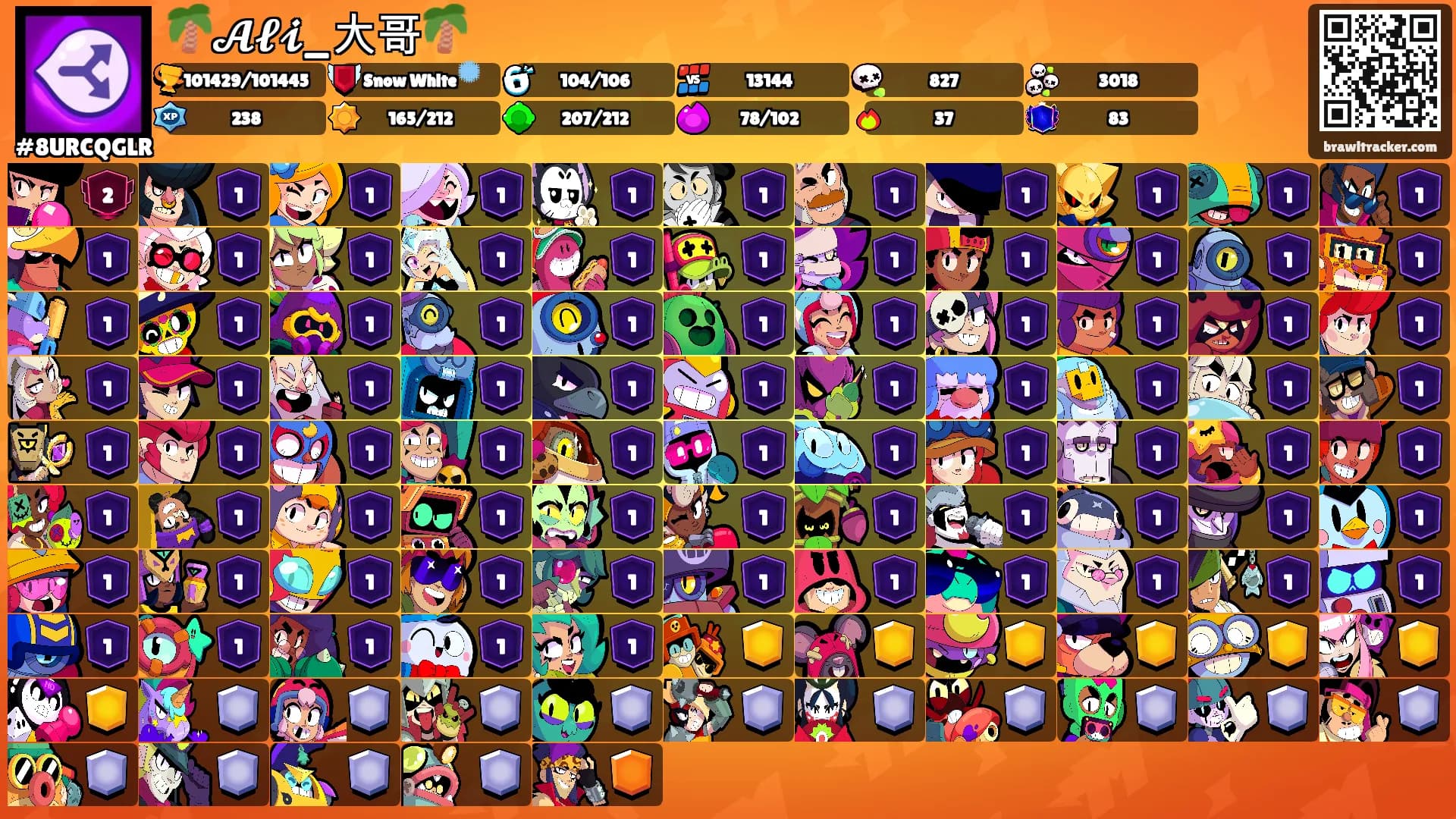 🌴𝓐𝓵𝓲_大哥🌴's Ranks