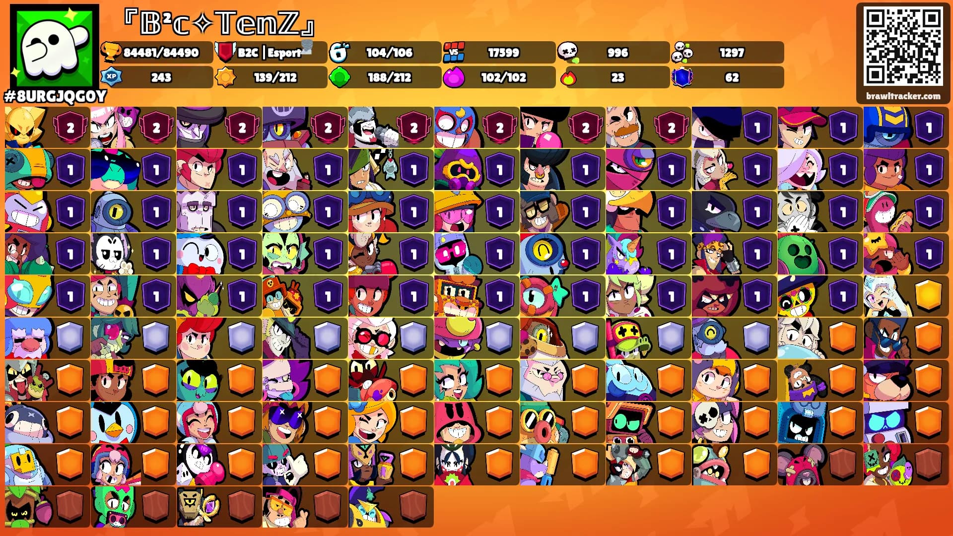 『𝔹²𝕔✧𝕋𝕖𝕟ℤ』's Ranks
