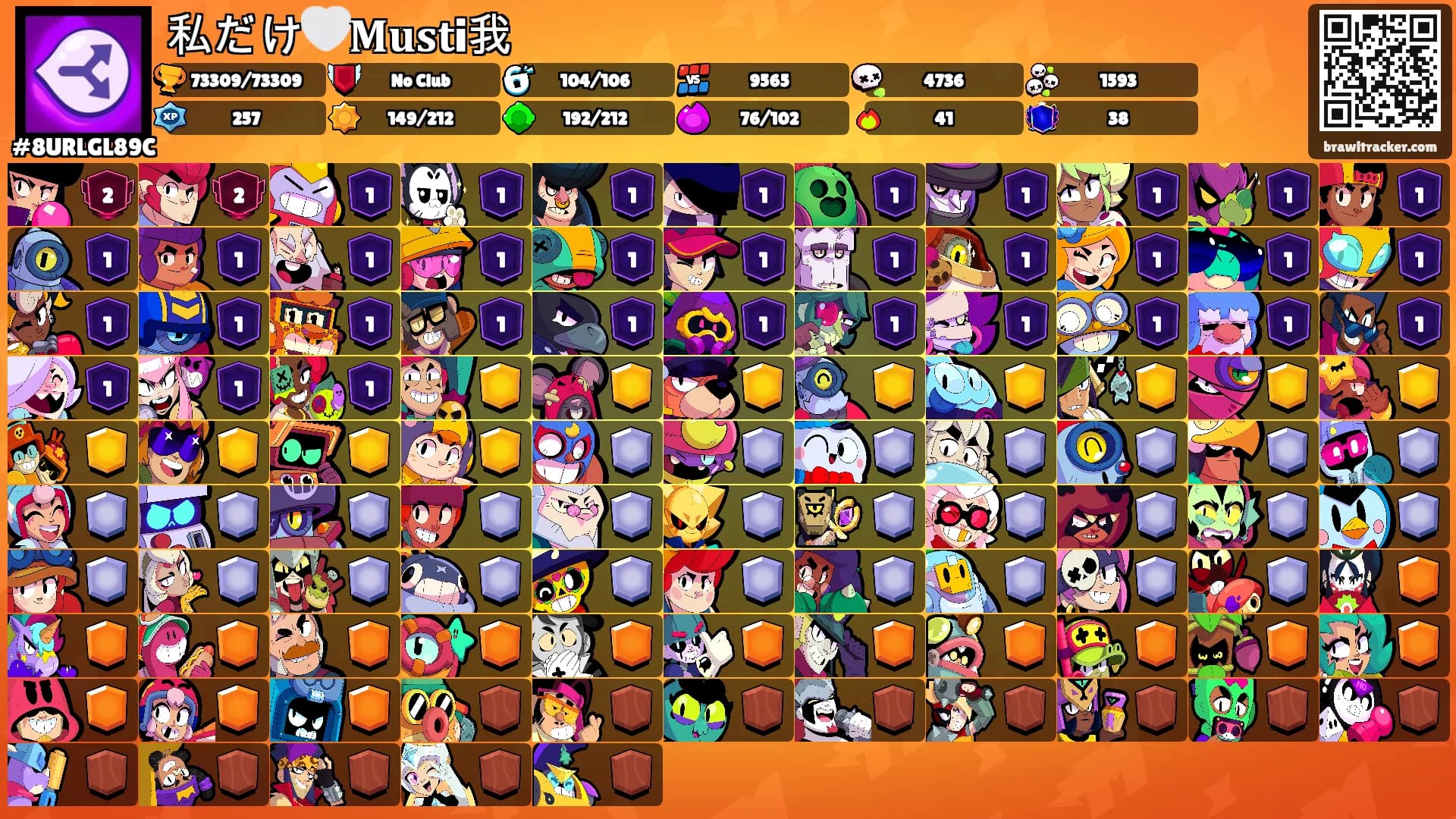 私だけ🤍𝐌𝐮𝐬𝐭i我's Ranks