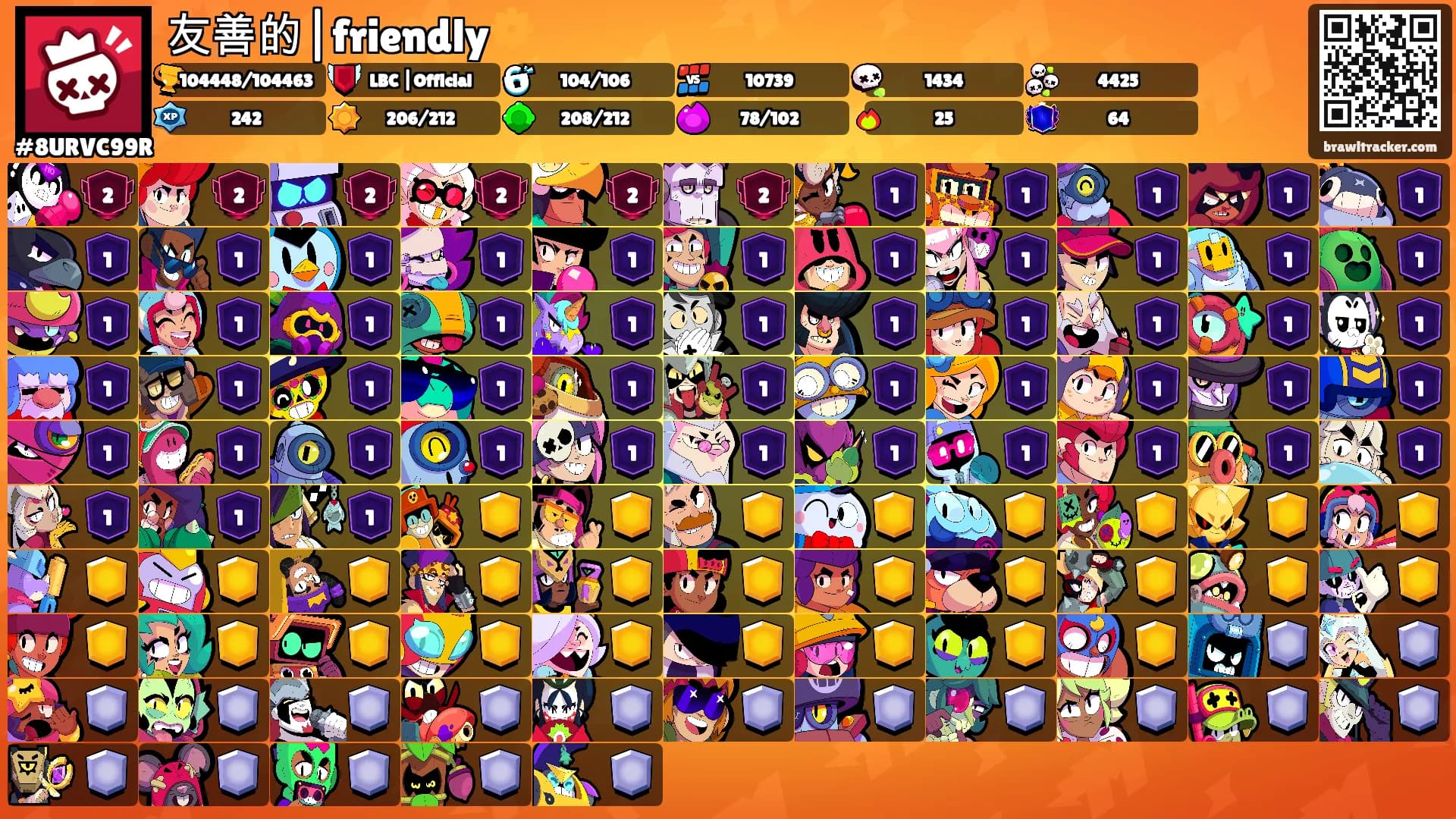 友善的|friendly🔅's Ranks