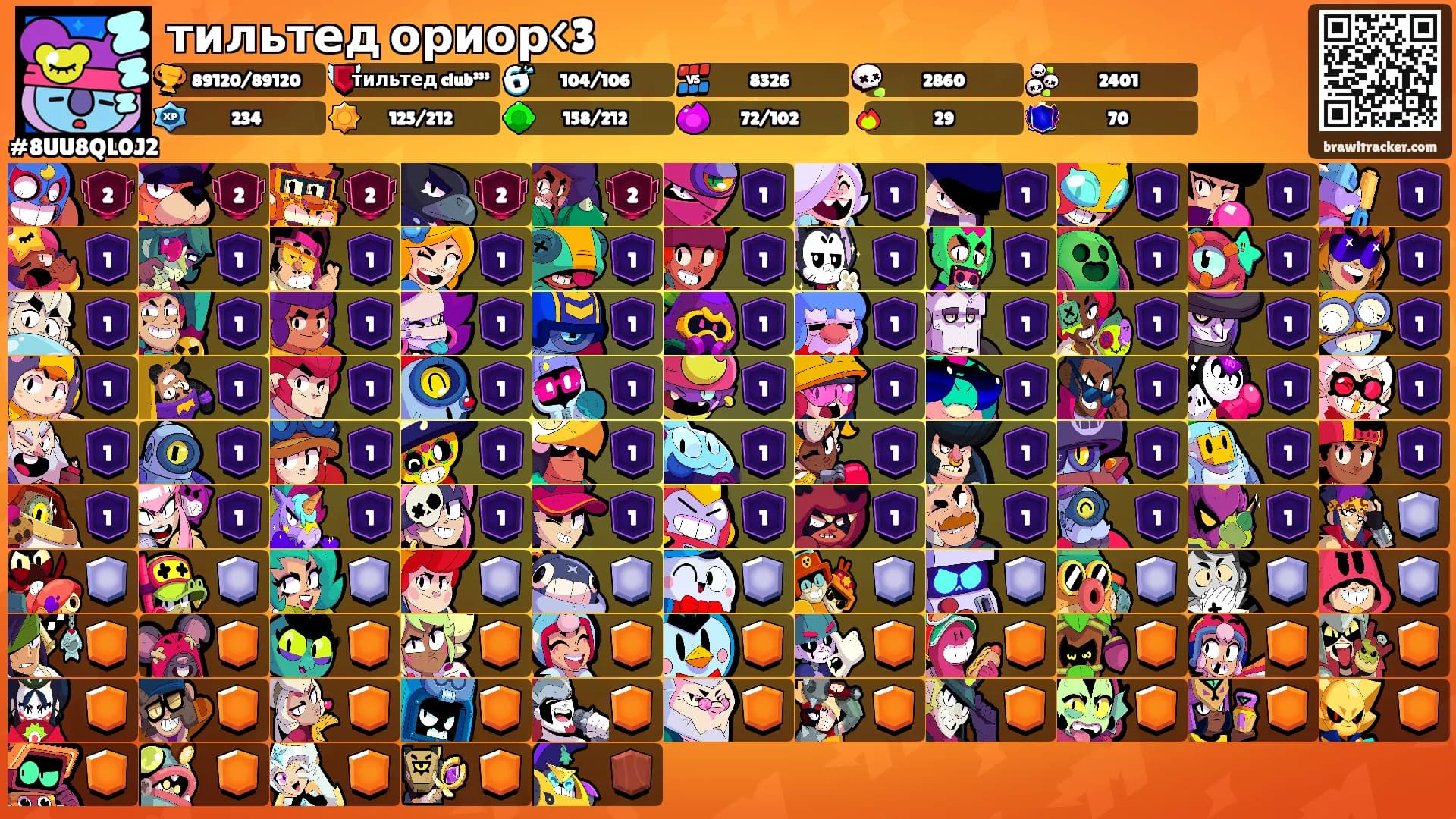 тильтед ориор<3's Ranks