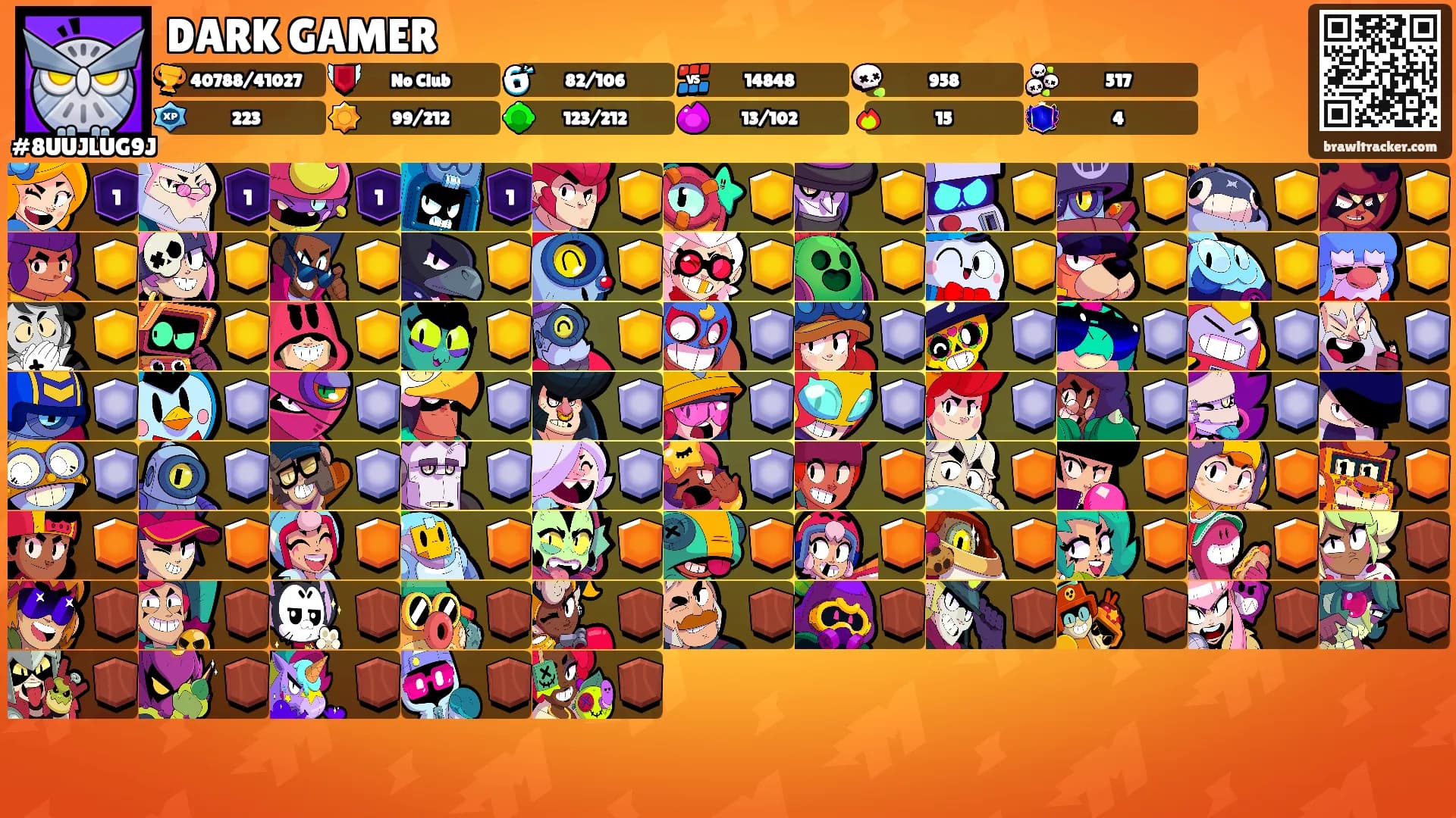 DARK GAMER's Ranks