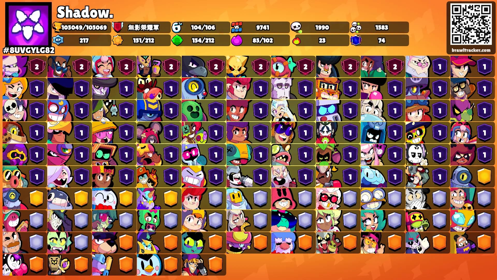 Shadow.'s Ranks