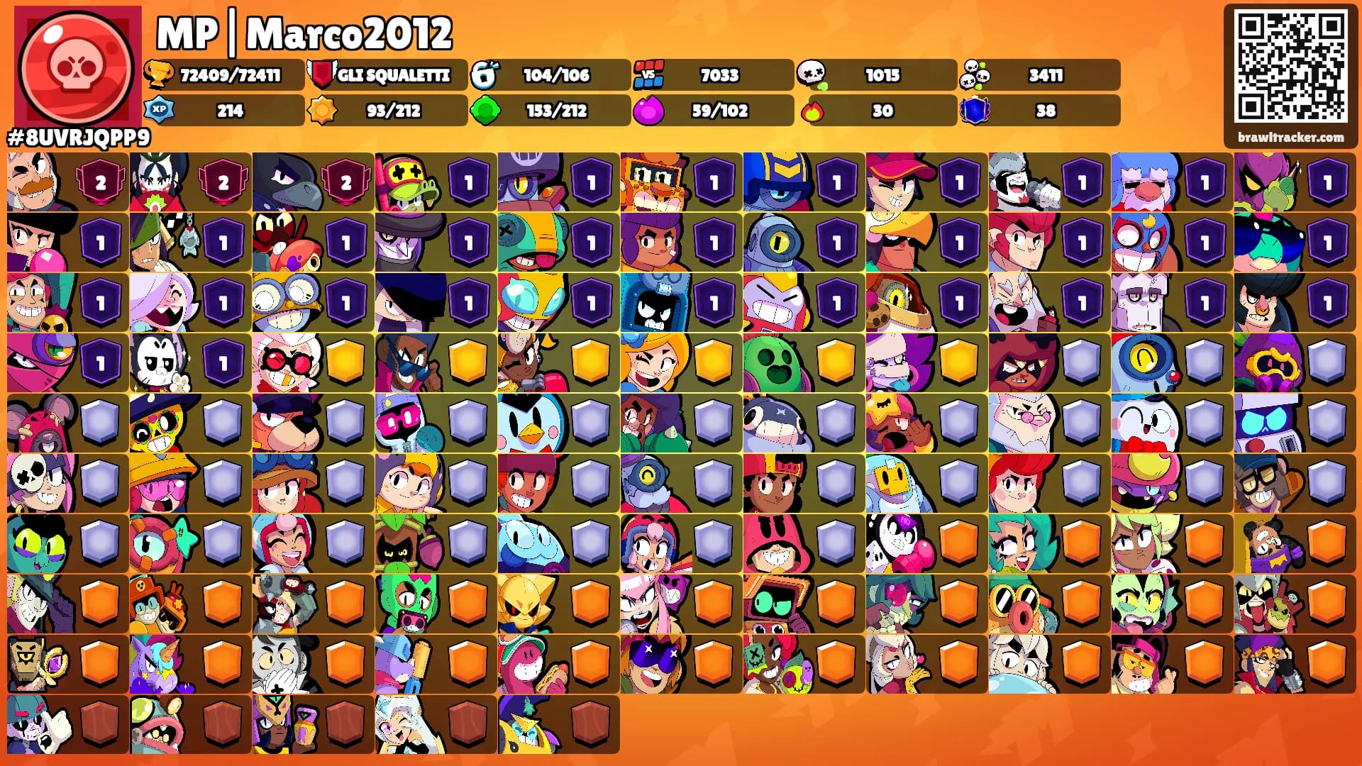 MP|Marco2012's Ranks