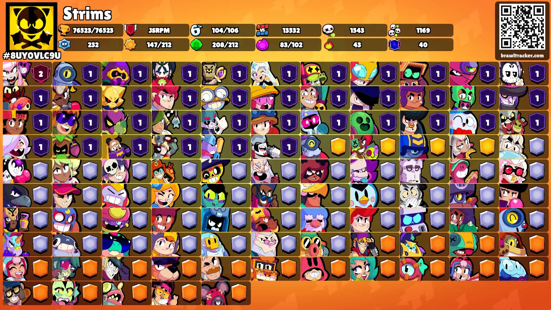 Strims's Ranks