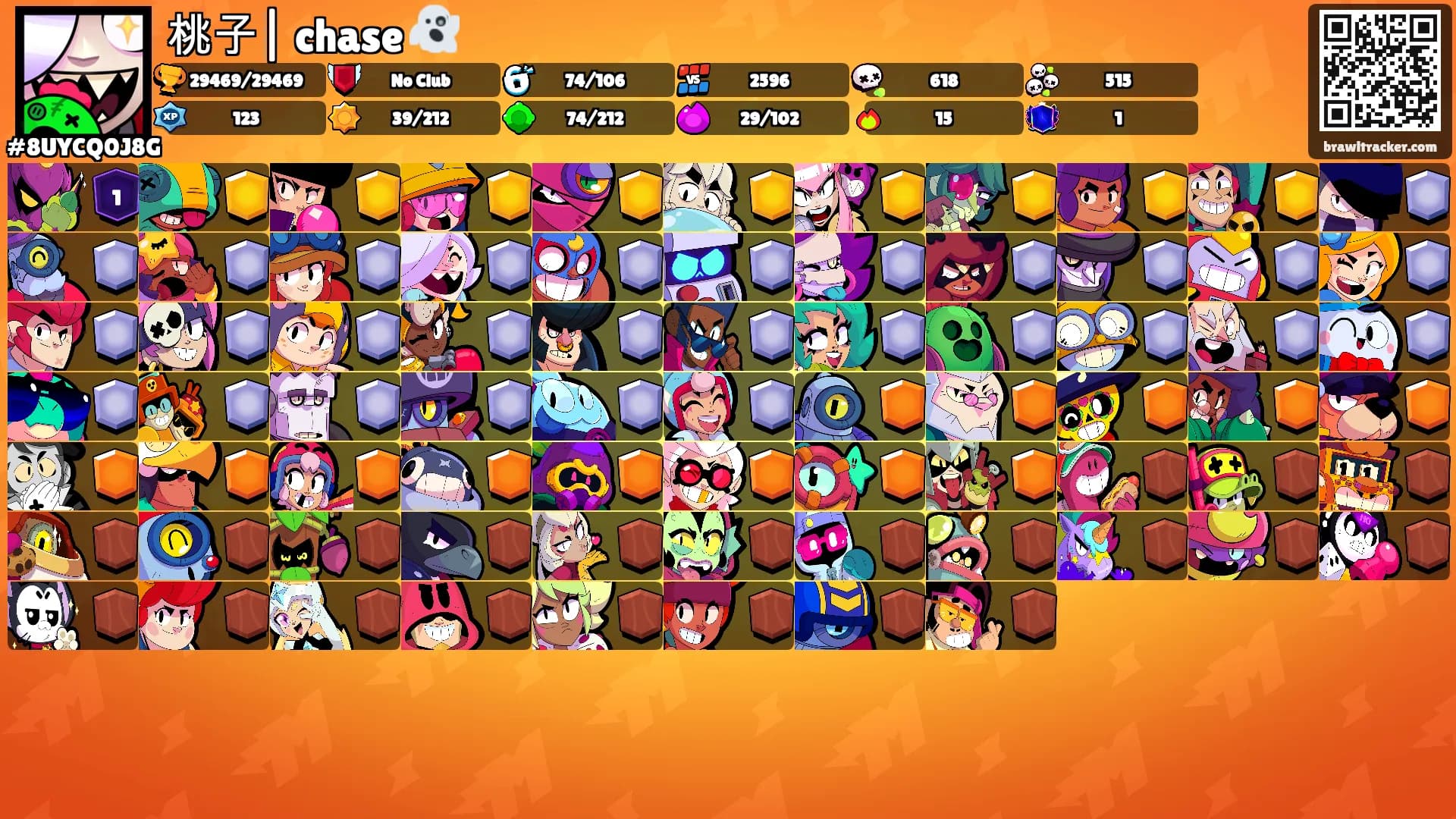 桃子| chase 👻's Ranks
