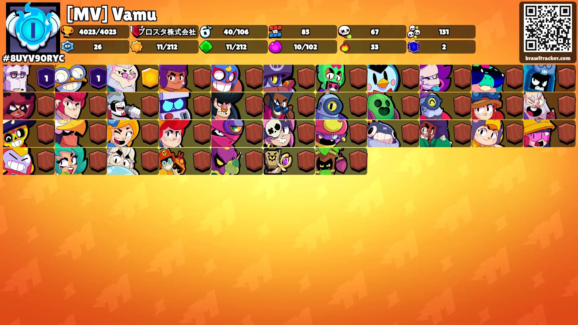 [MV] Vamu's Ranks