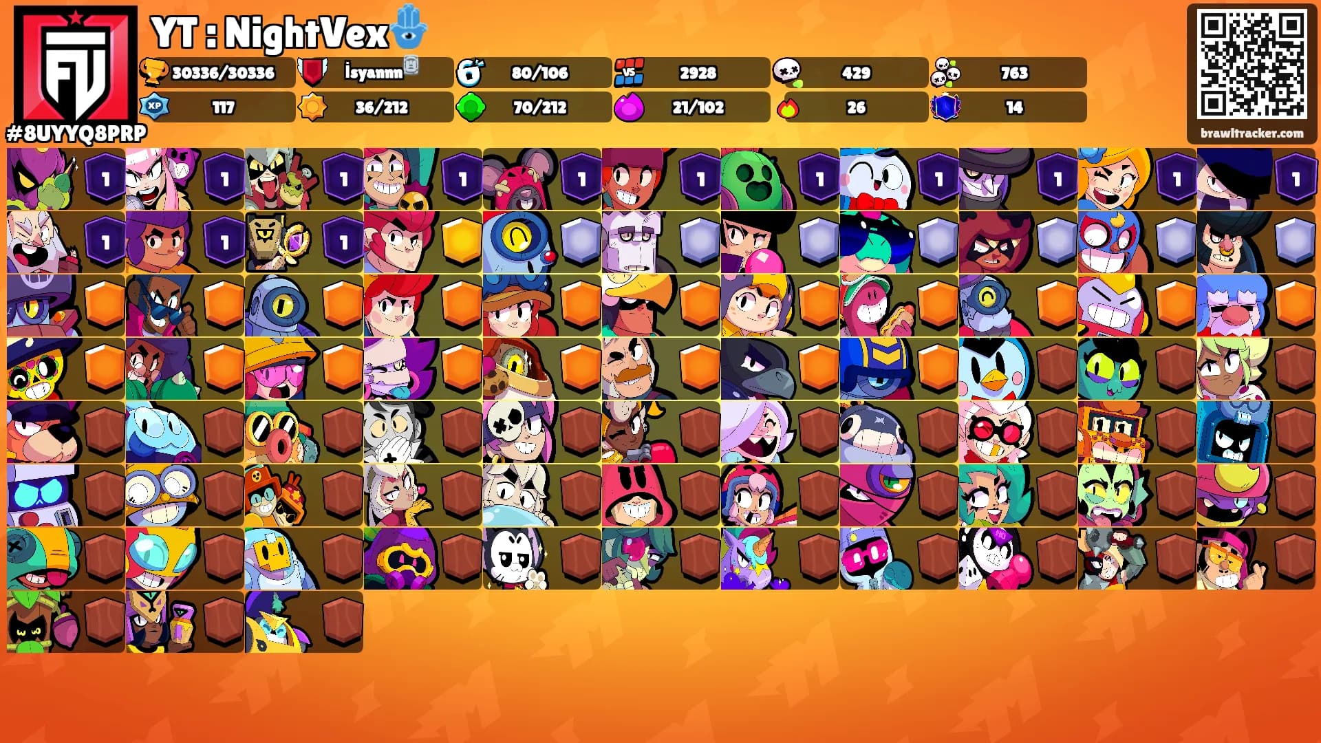 YT : NightVex🪬's Ranks