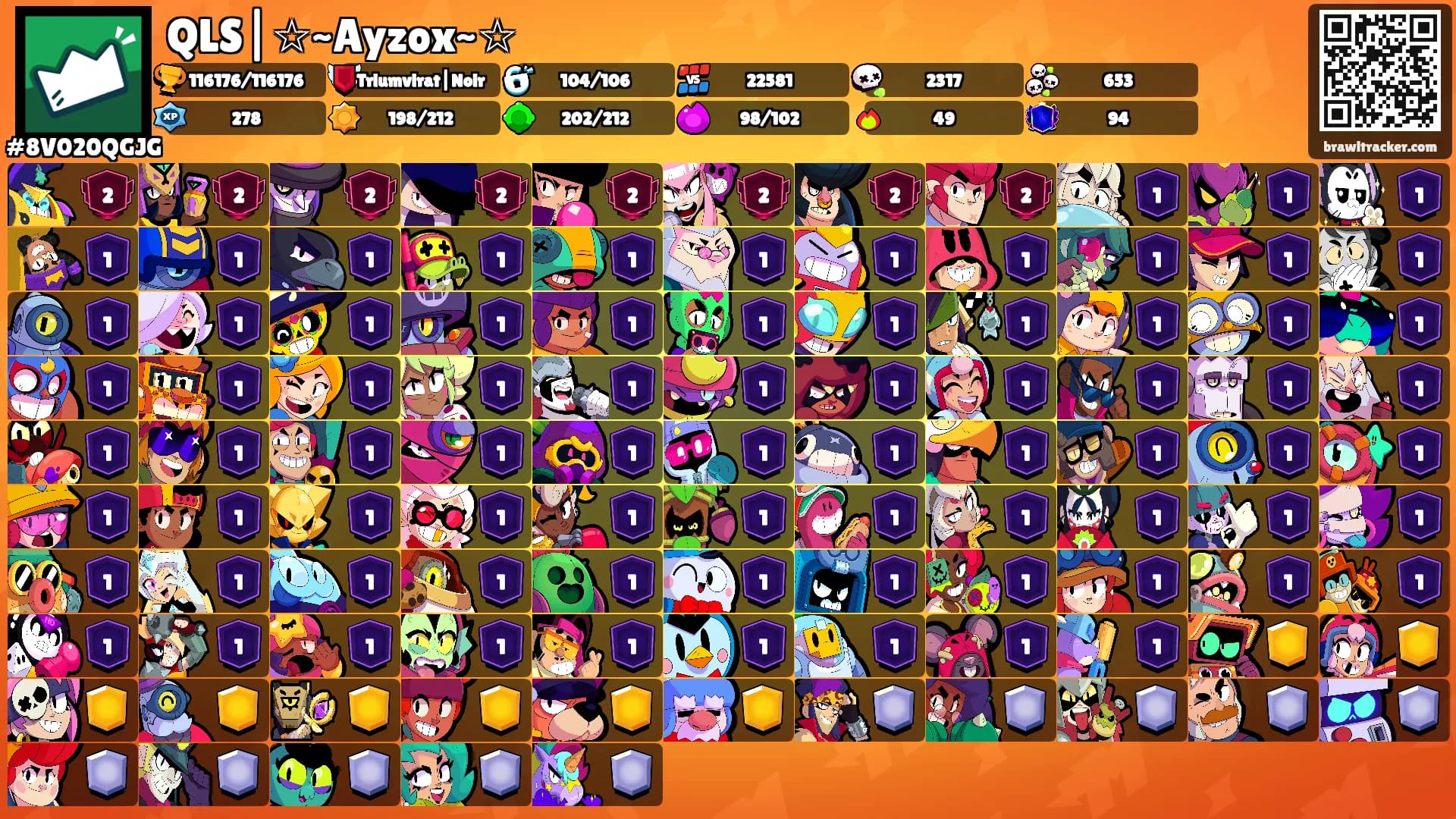 QLS|☆~Ayzox~☆'s Ranks