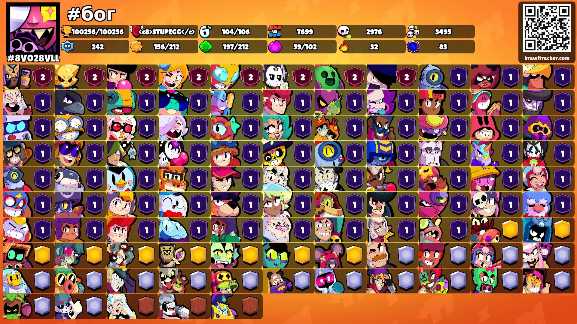 #бог's Ranks
