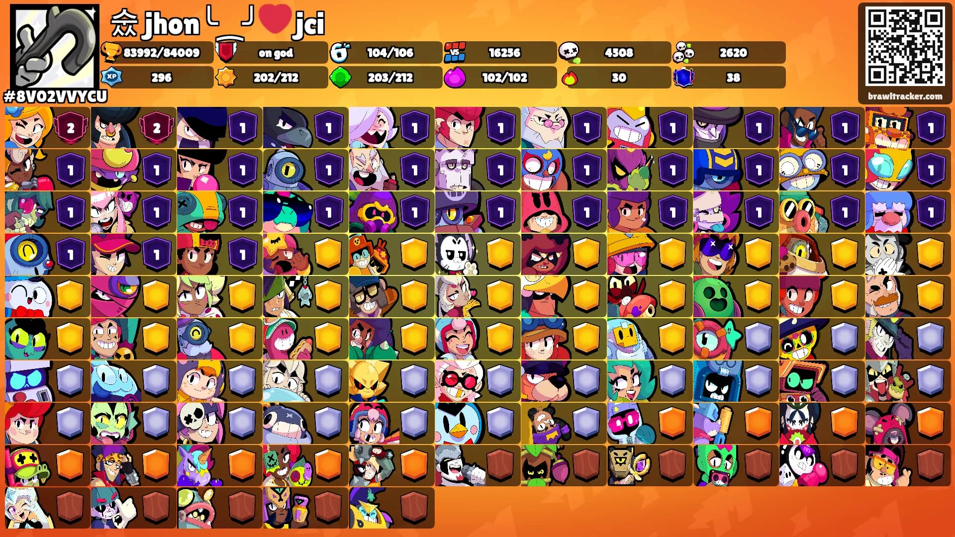숬 jhon╰⁔╯❤️ jci's Ranks