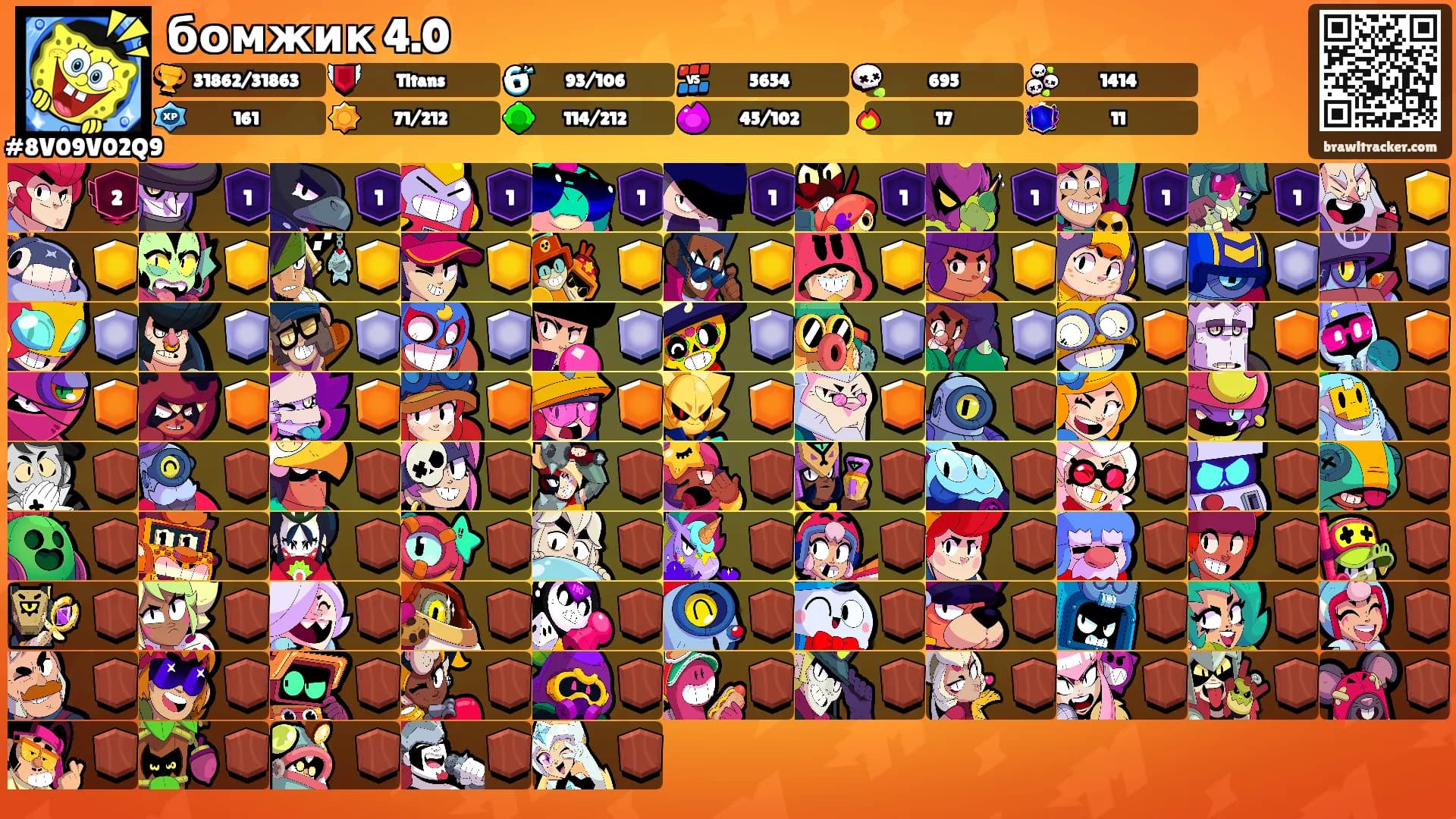 бомжик 4.0's Ranks