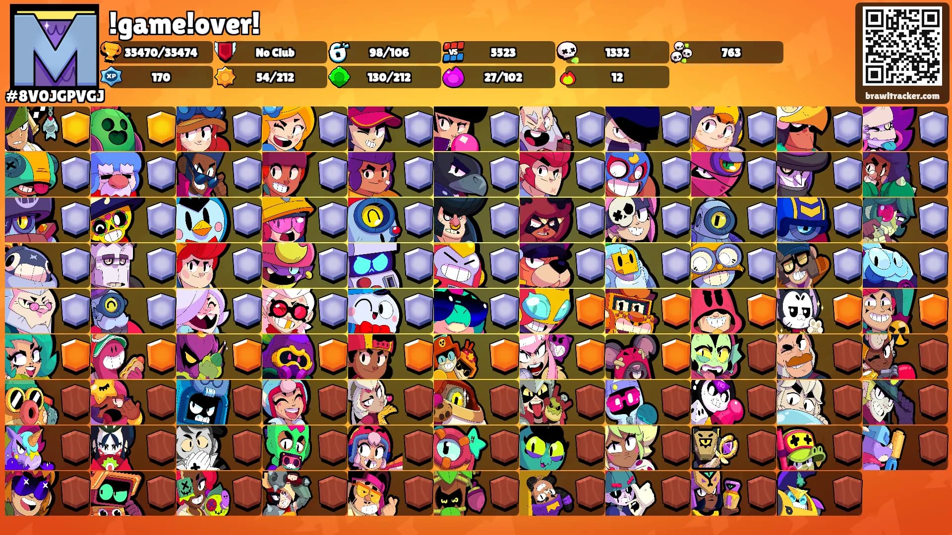 !game!over!'s Ranks